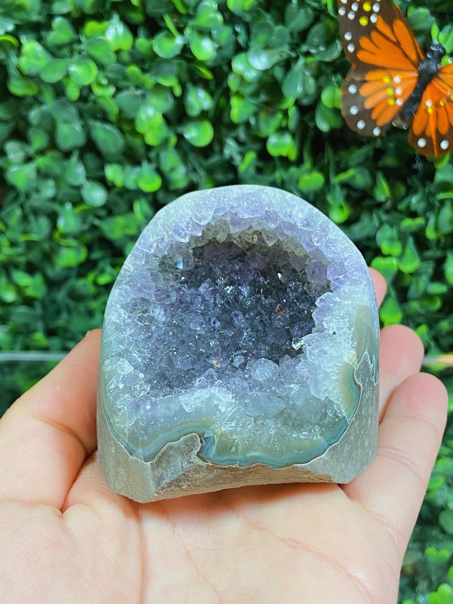 Amethyst Cluster Cut Base B
