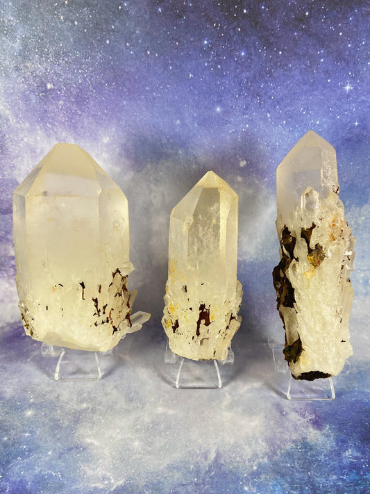 Candle Quartz Points