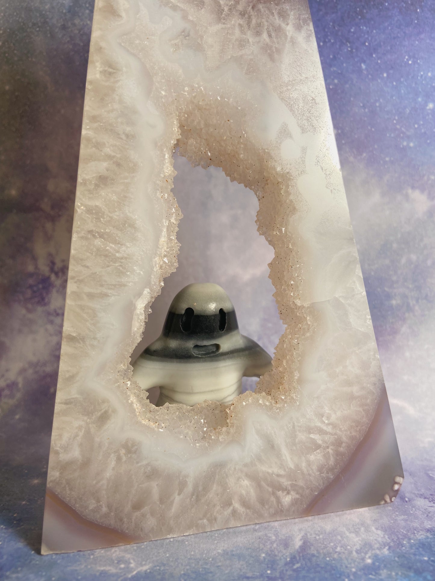 Druzy Agate Tower Slab
