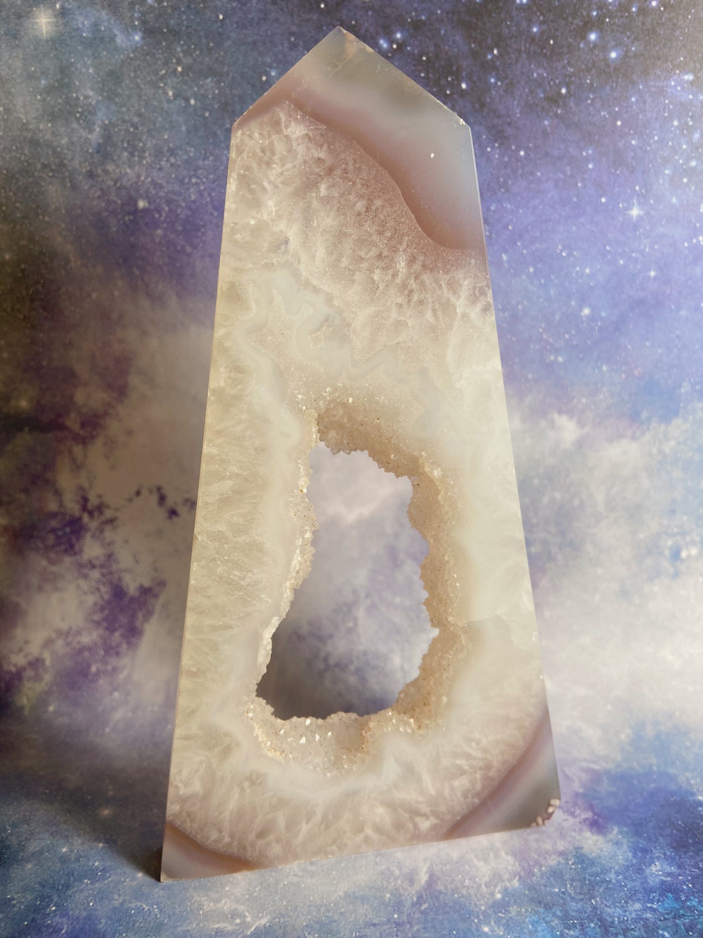 Druzy Agate Tower Slab