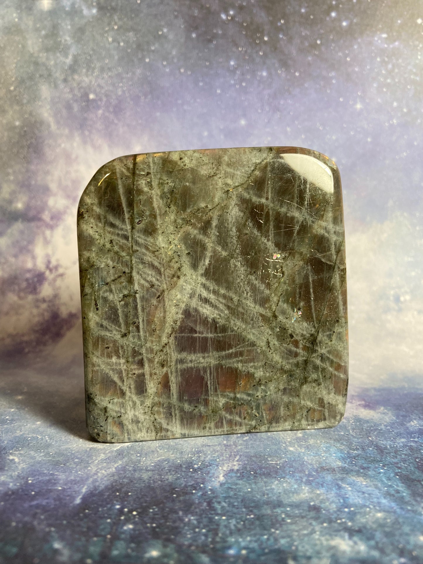 Purple Flash Labradorite Free Form