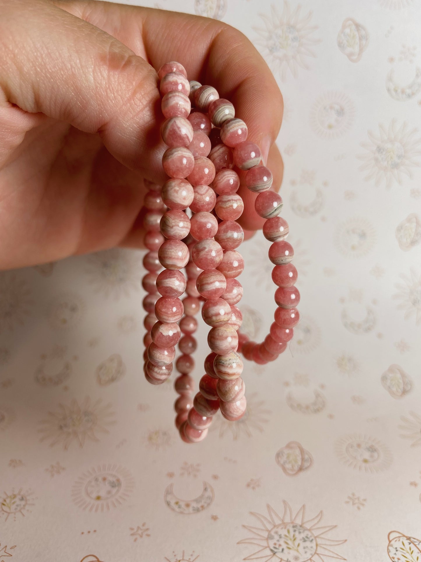 Rhodochrosite Bracelet