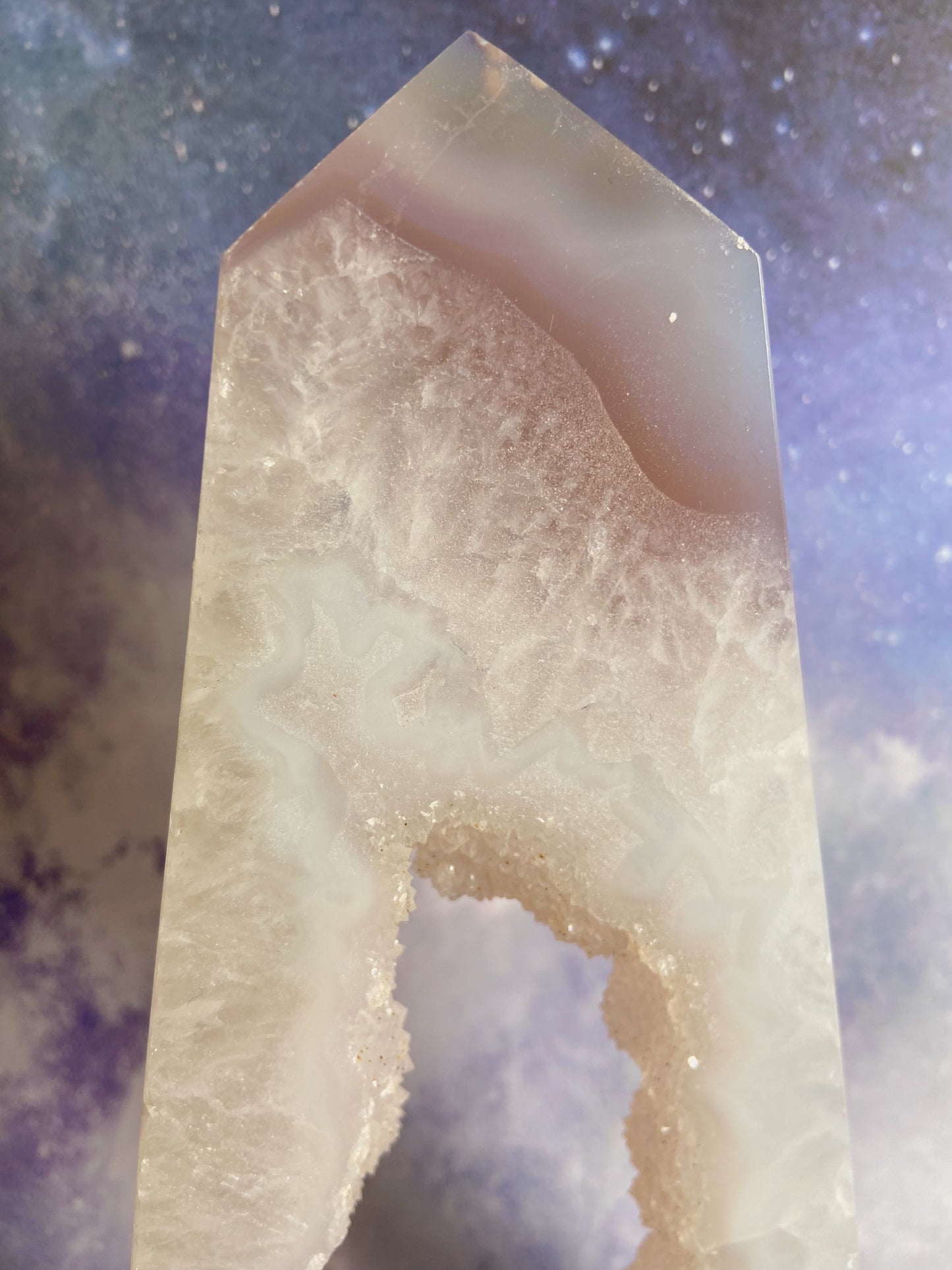 Druzy Agate Tower Slab