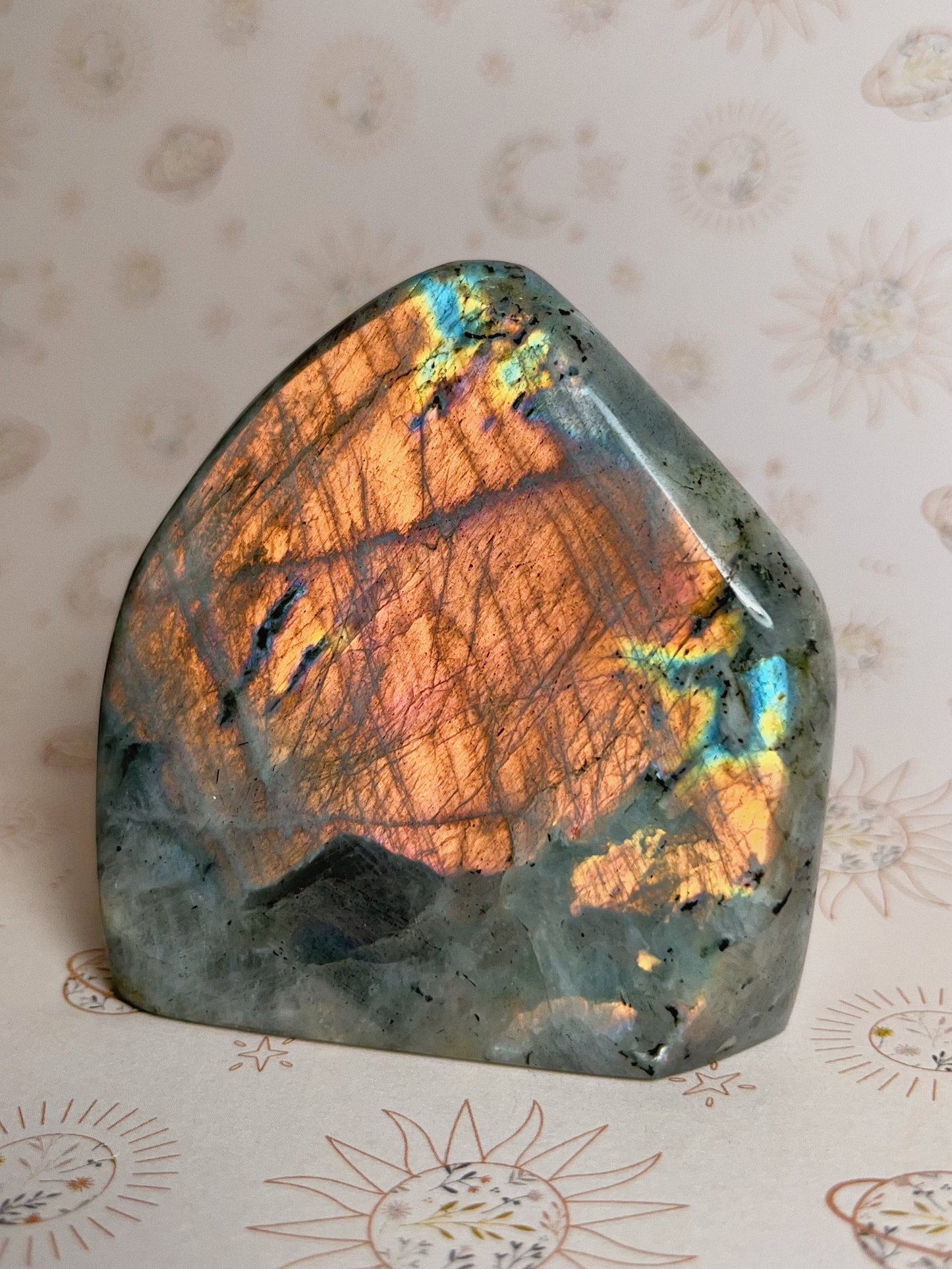 Colorful Flash Labradorite Freeform