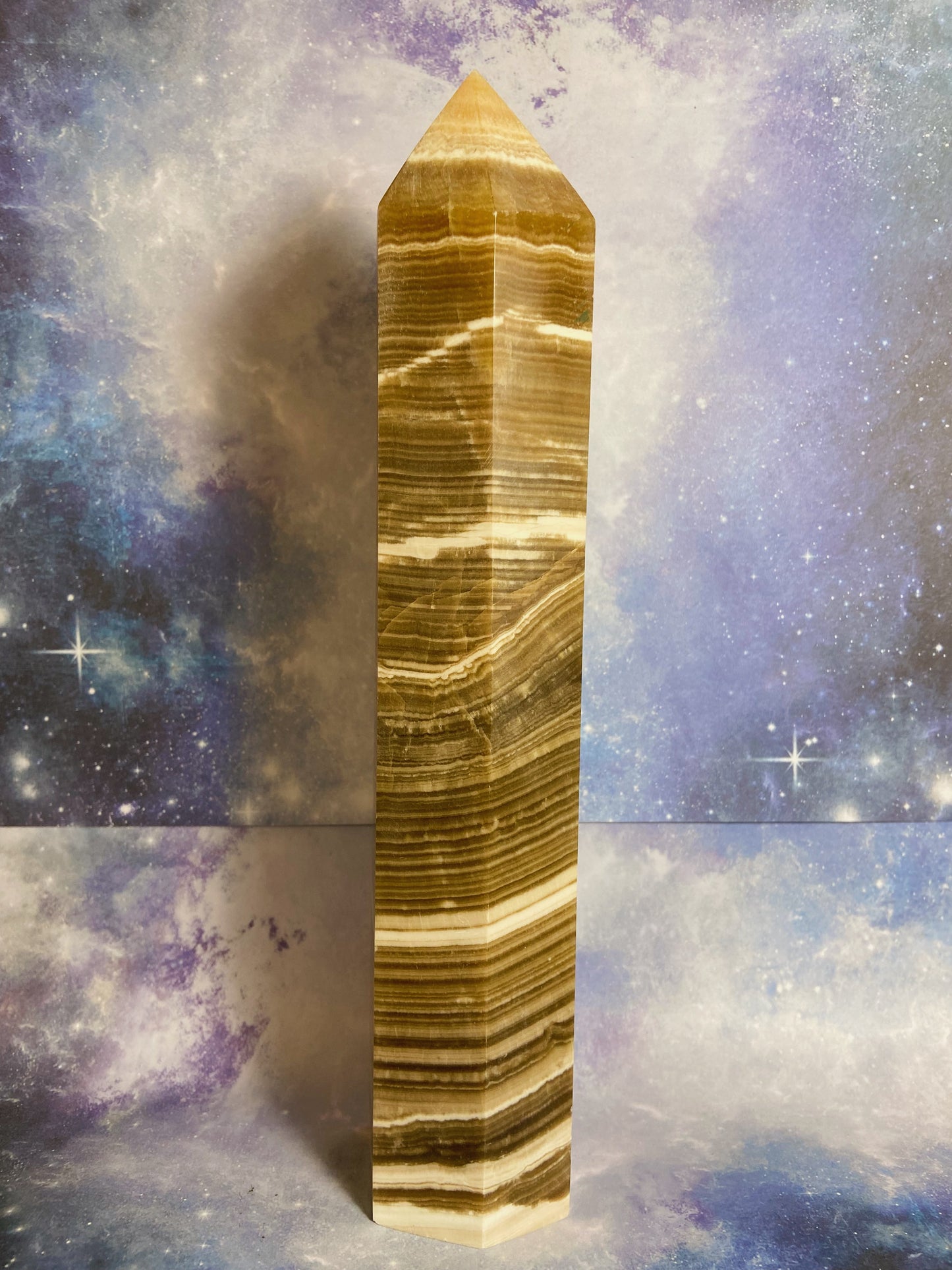 Big Banded Calcite Tower