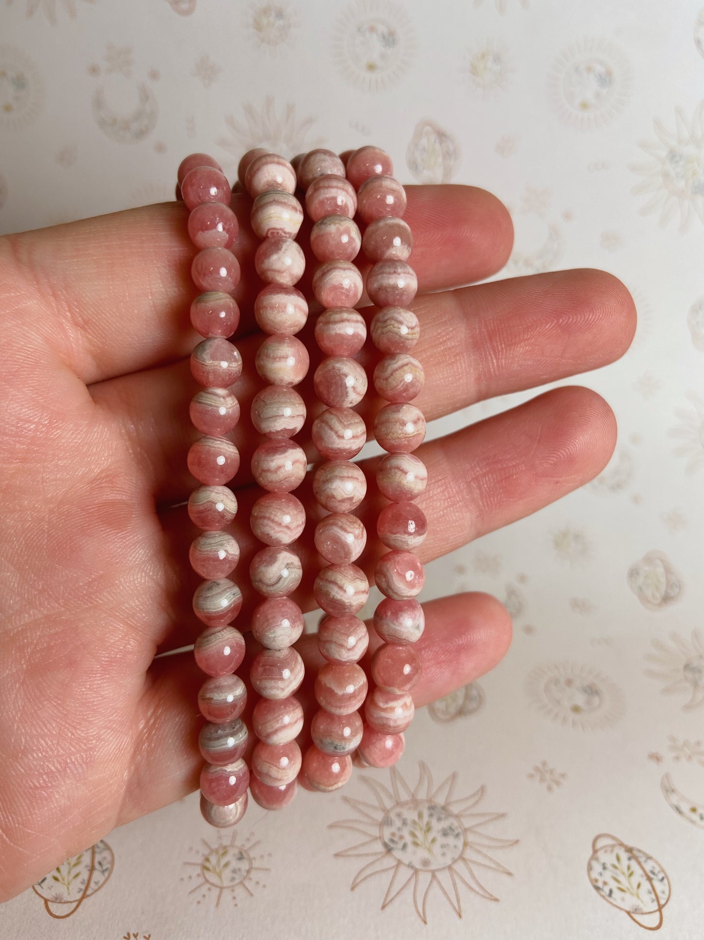 Rhodochrosite Bracelet