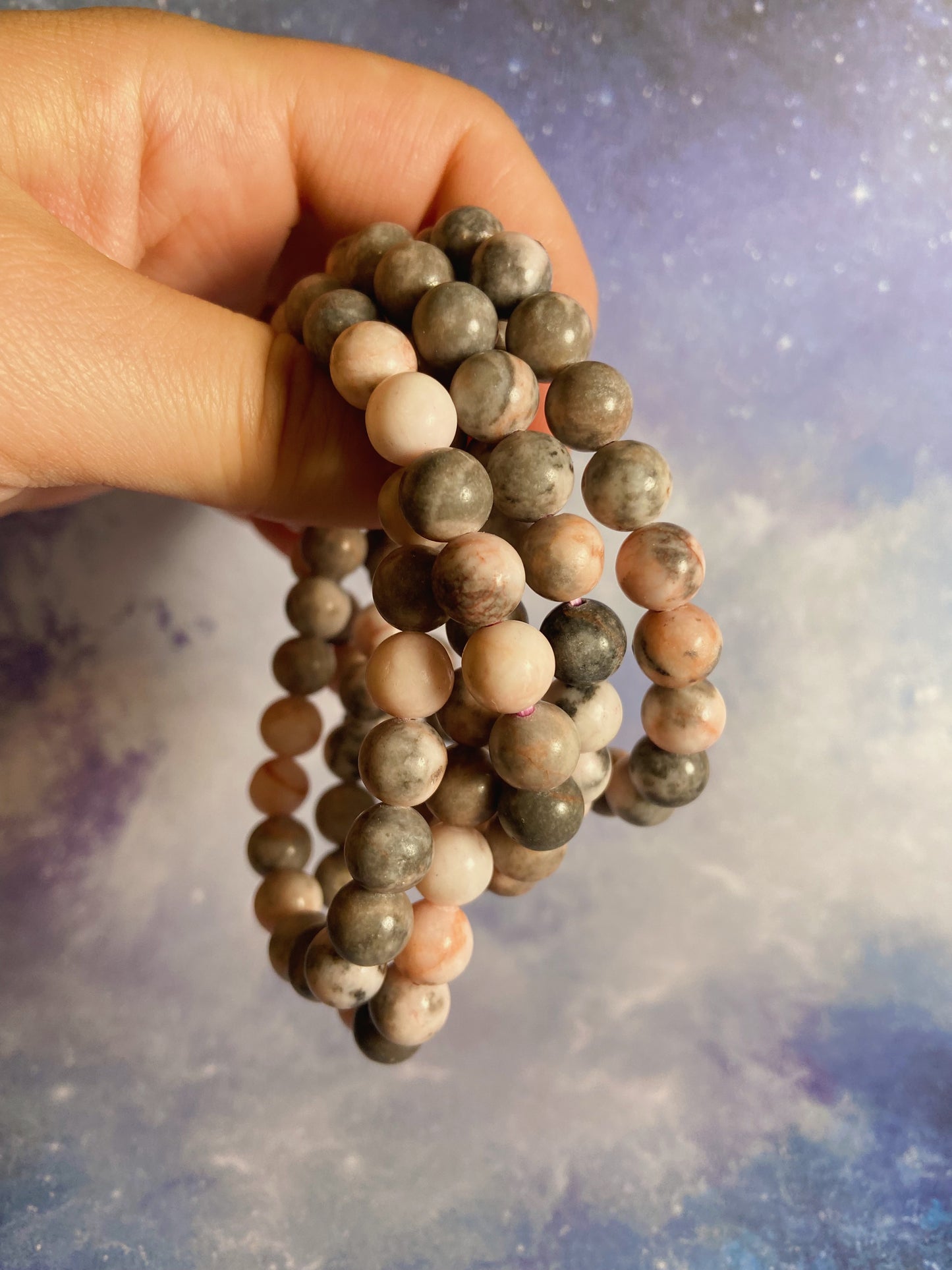 Pink Zebra Jasper Bracelet