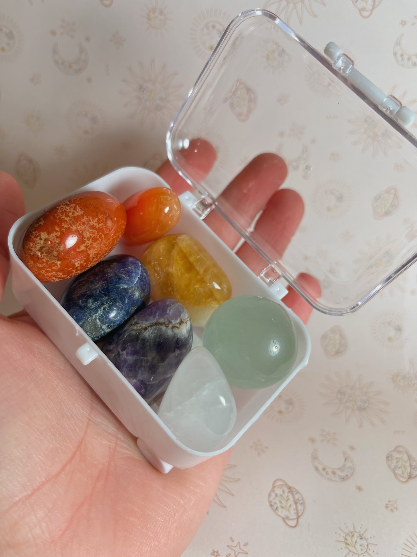 Chakra Tumbles Travel Set