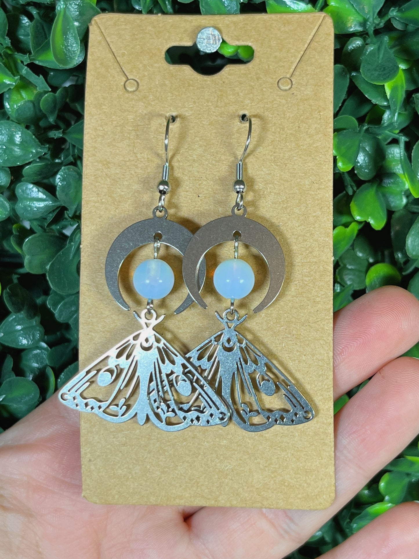 Moth Opalite Earrings