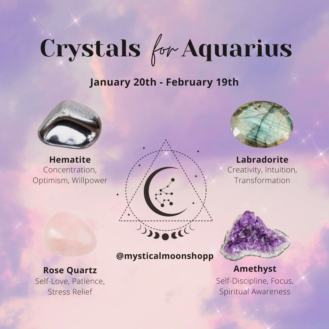 Zodiac Crystal Set