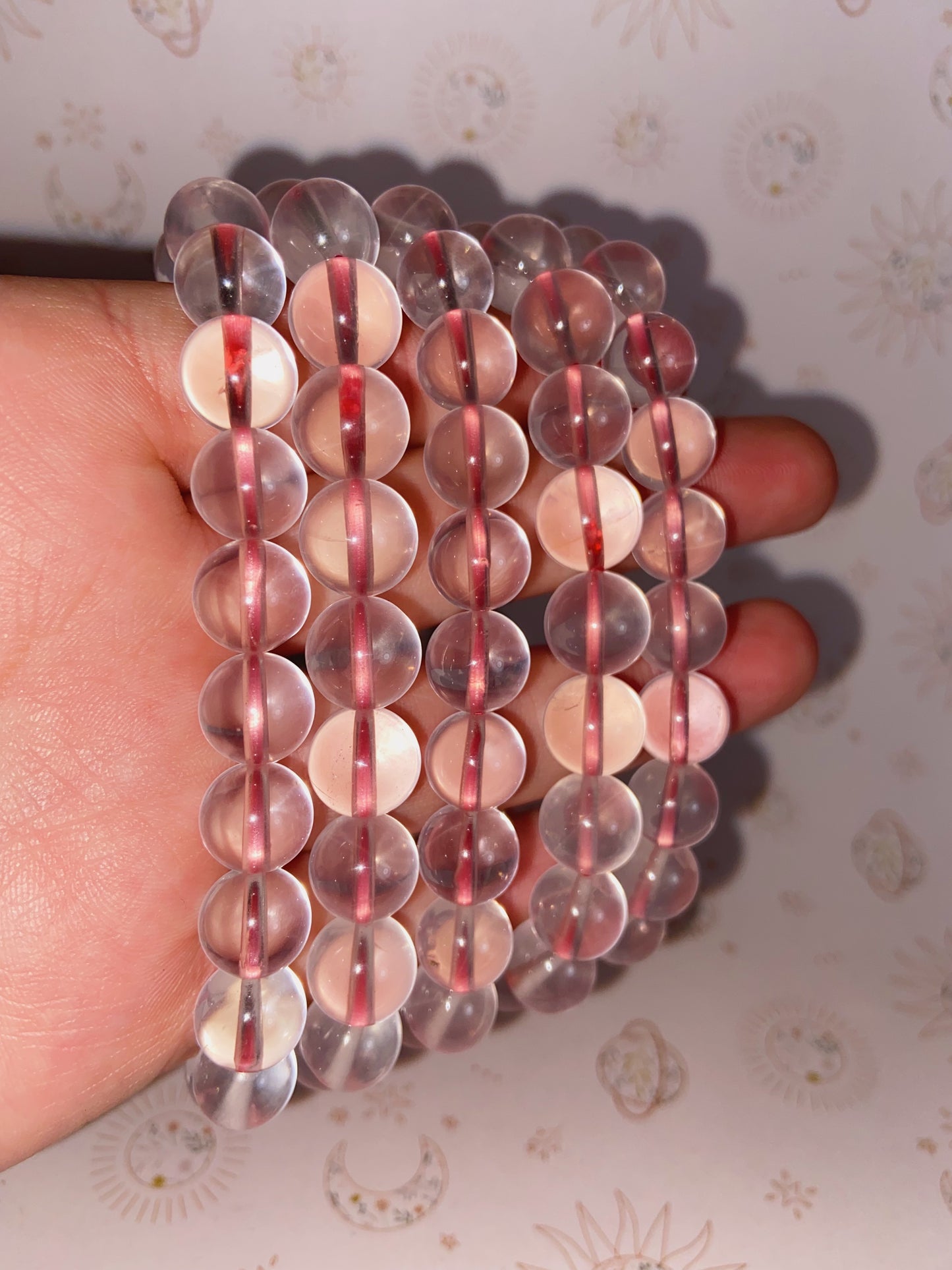 Star Rose Quartz Bracelets