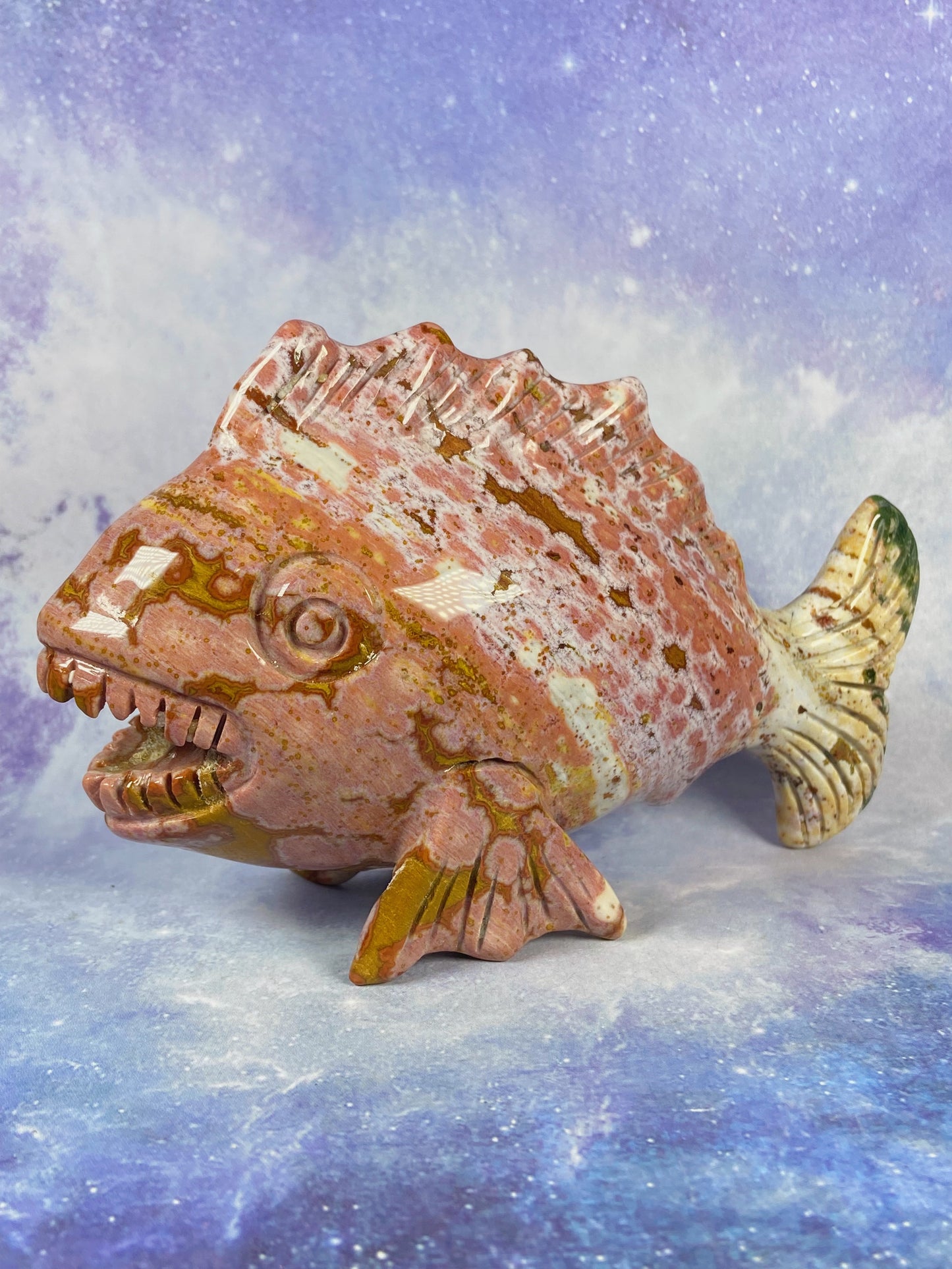 Pink Ocean Jasper Fish