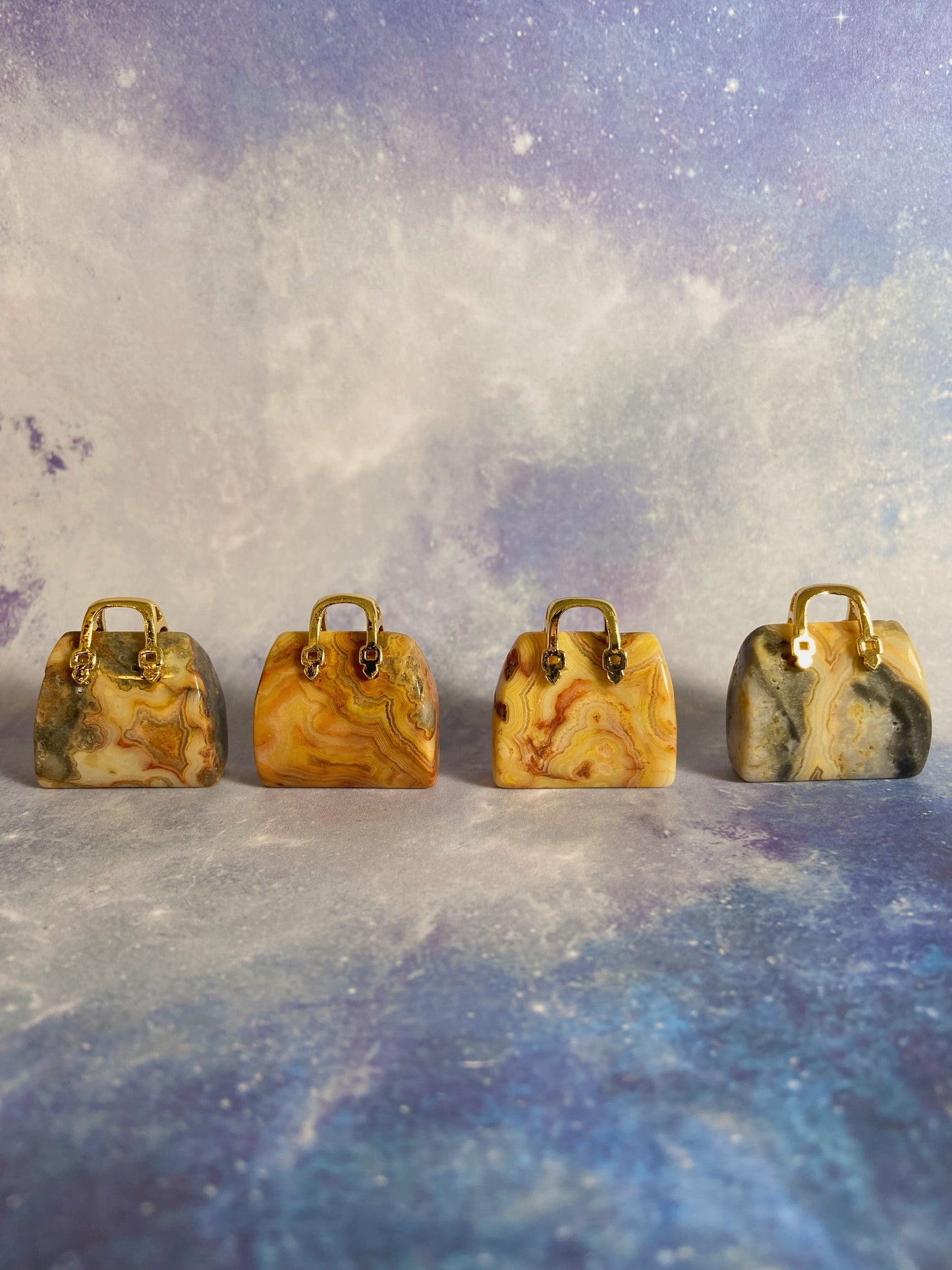 Crazy Lace Agate Purse