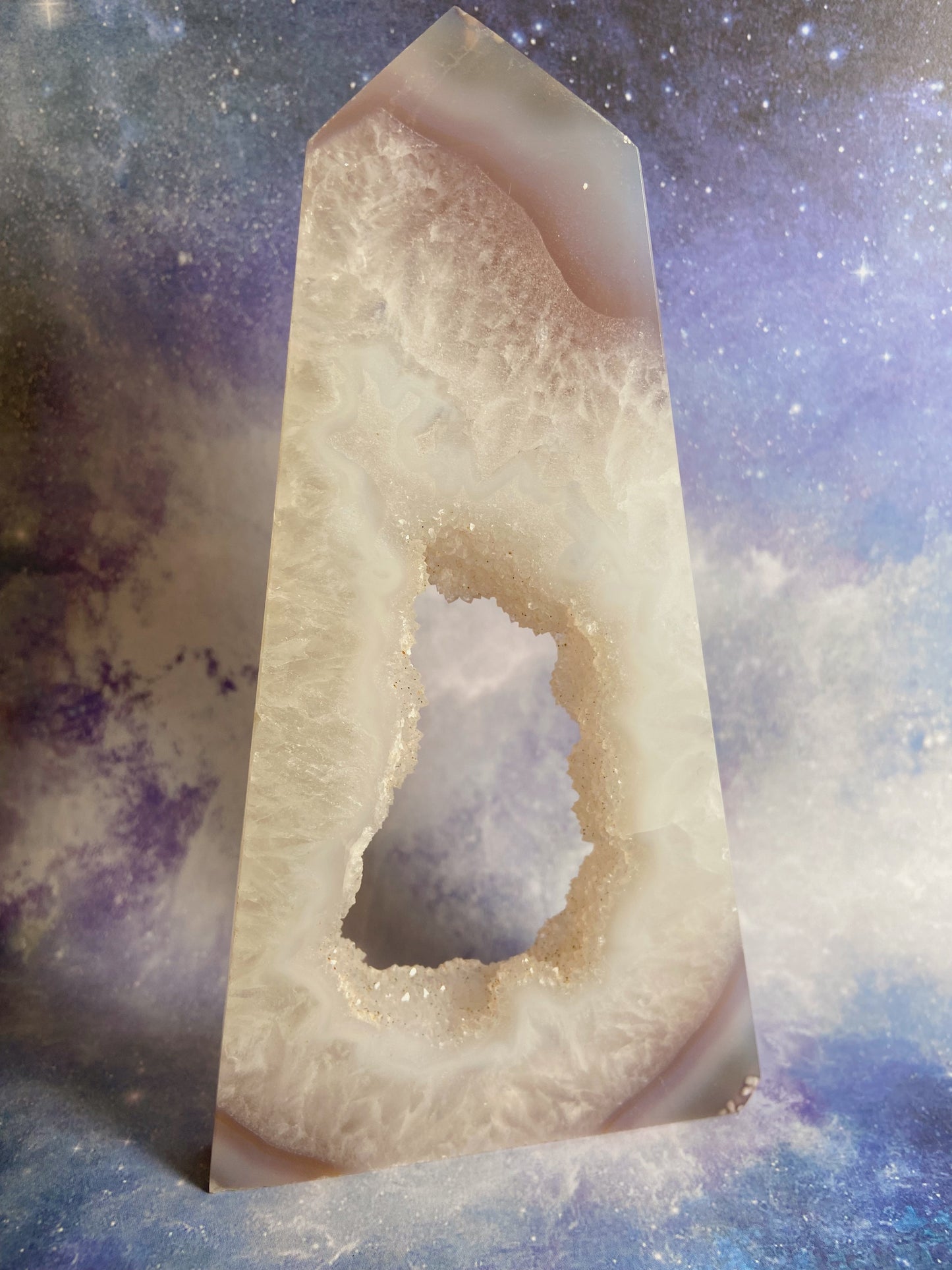 Druzy Agate Tower Slab