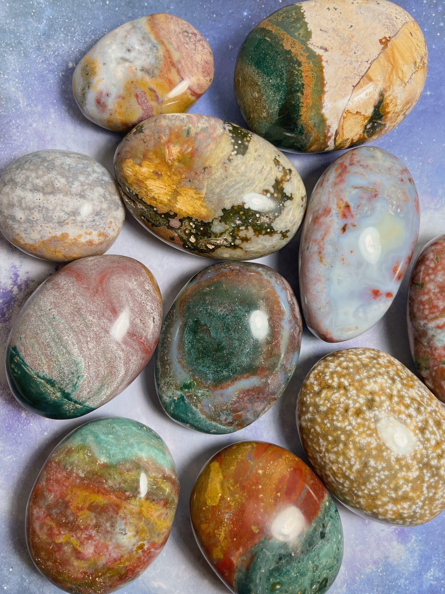 Ocean Jasper Palm Stone