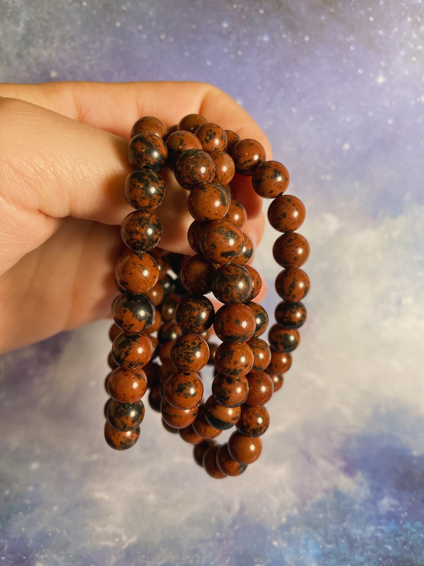 Mahogany Obsidian Bracelet