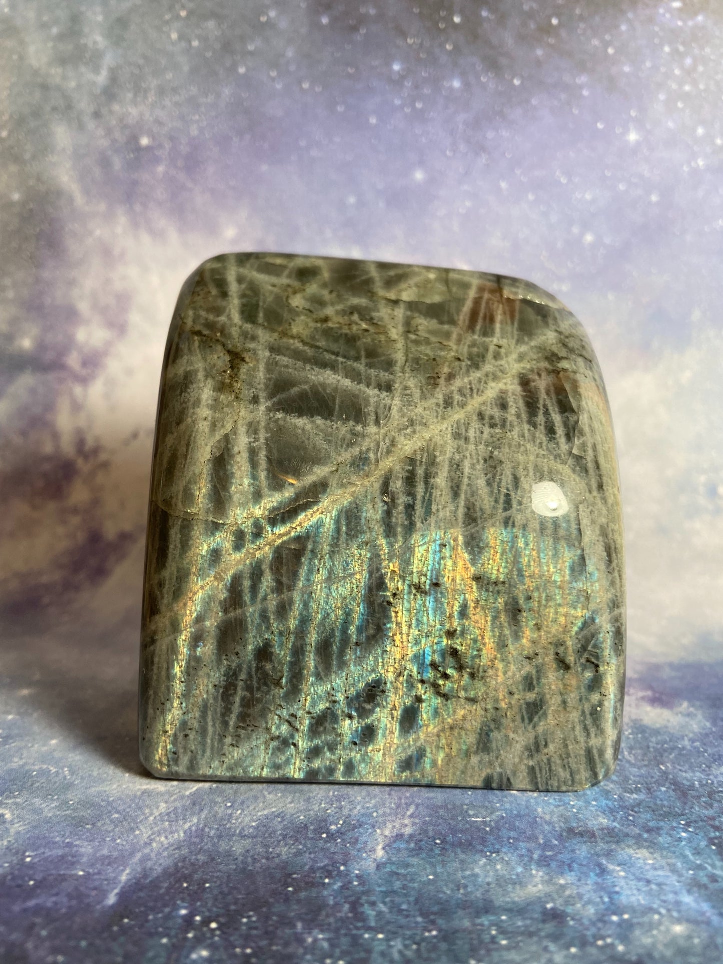 Purple Flash Labradorite Free Form