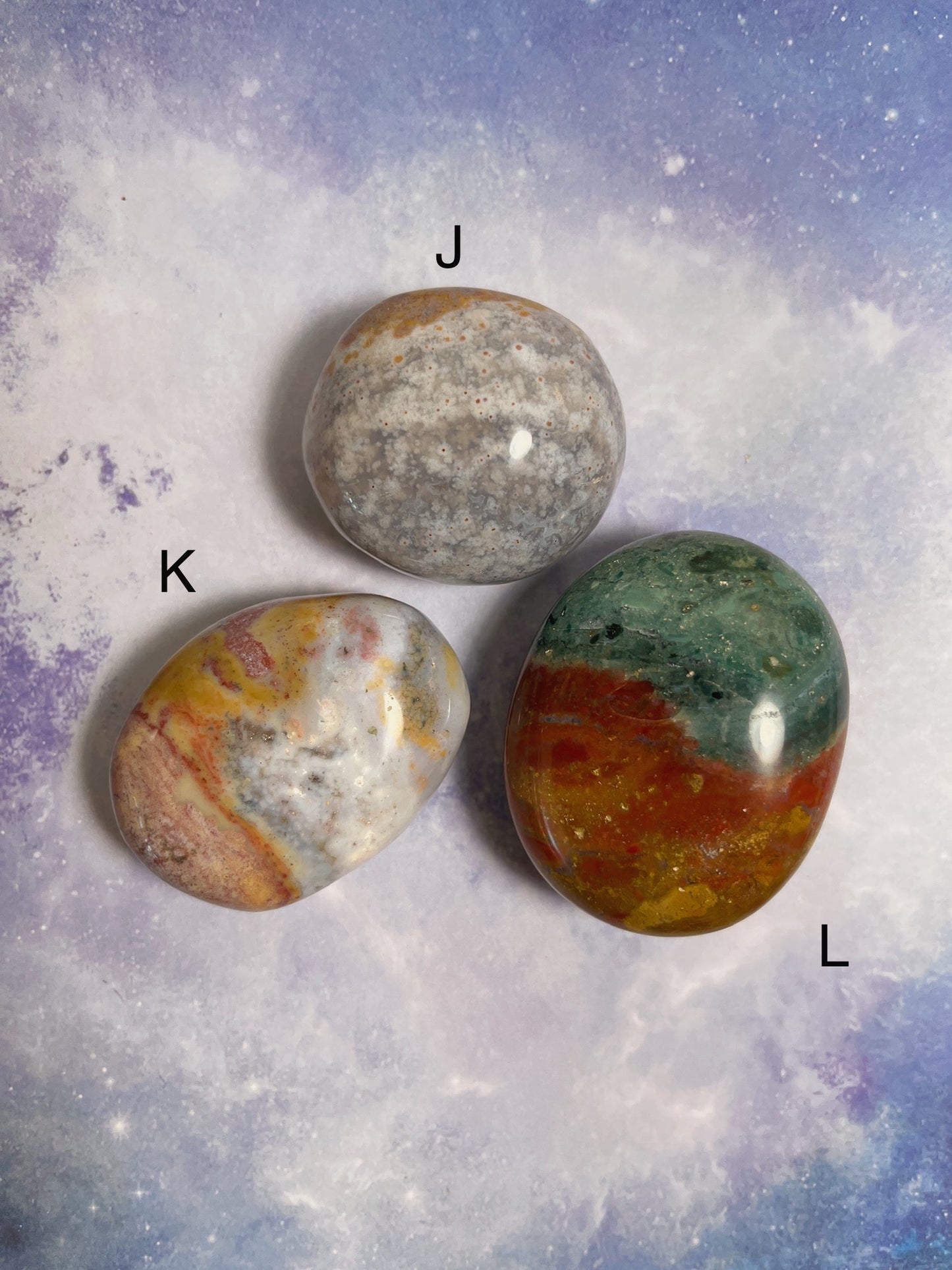 Ocean Jasper Palm Stone