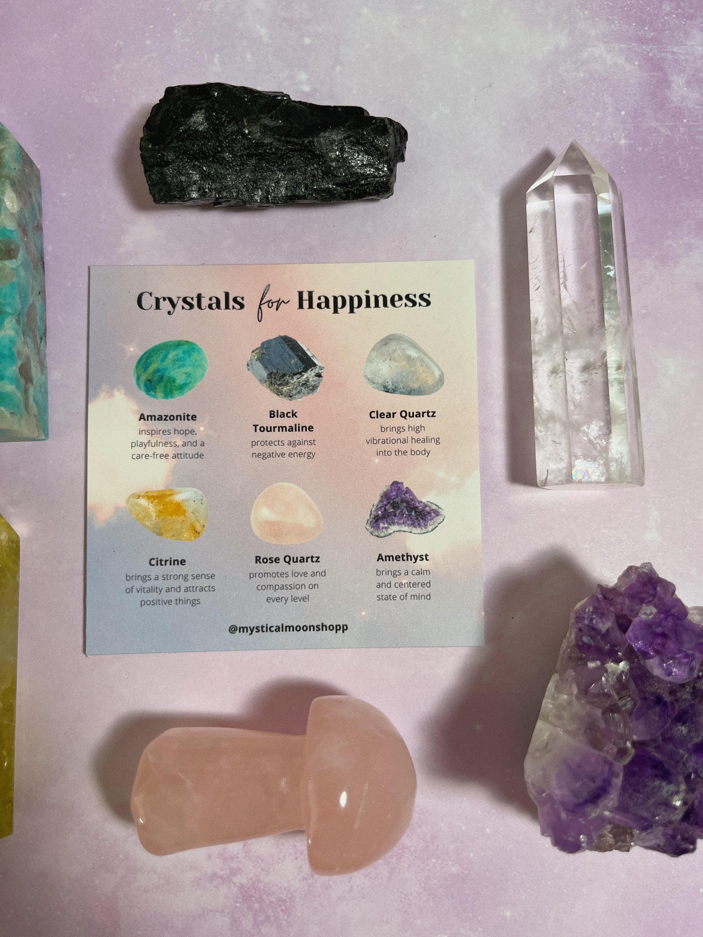 Crystal Set For Happiness
