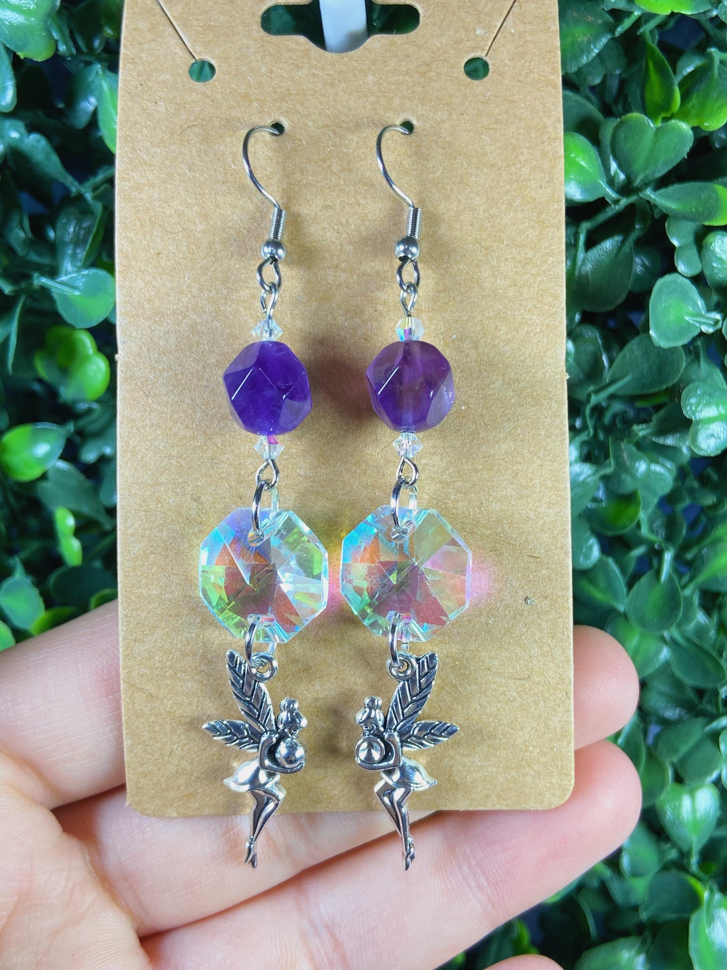 Fairy Amethyst Earrings
