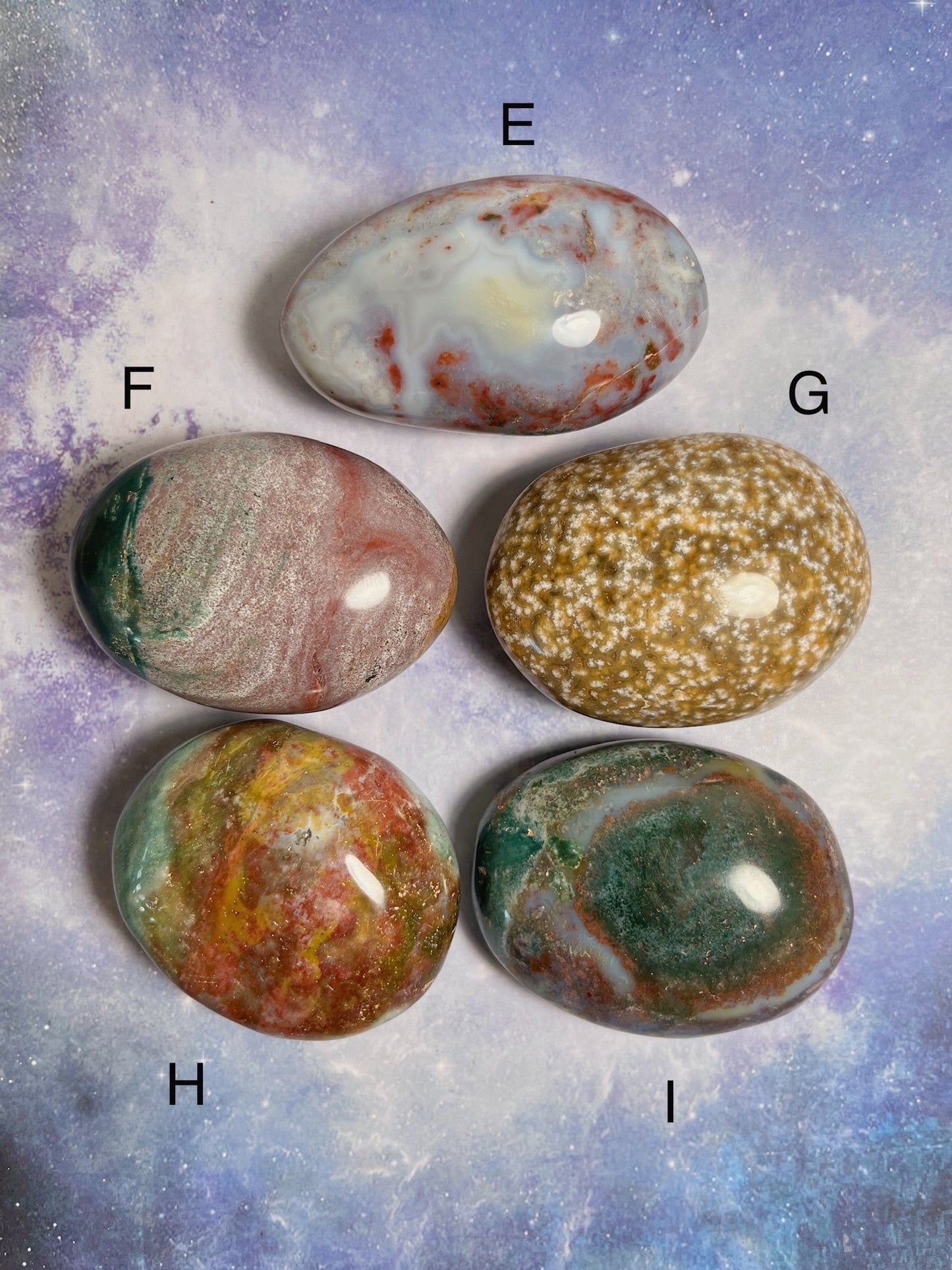 Ocean Jasper Palm Stone