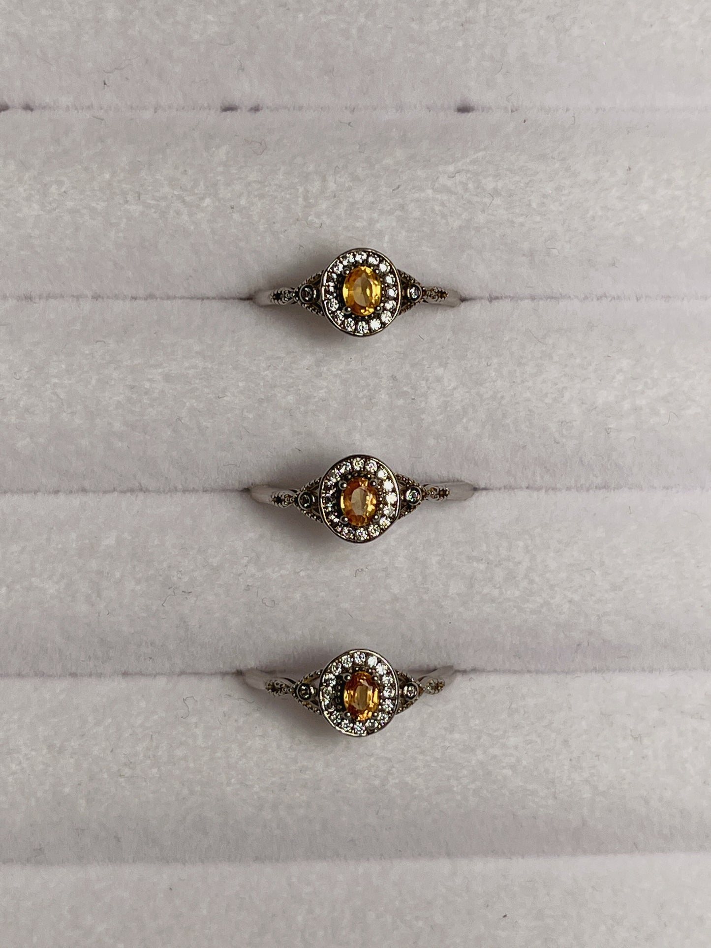 Citrine Rings