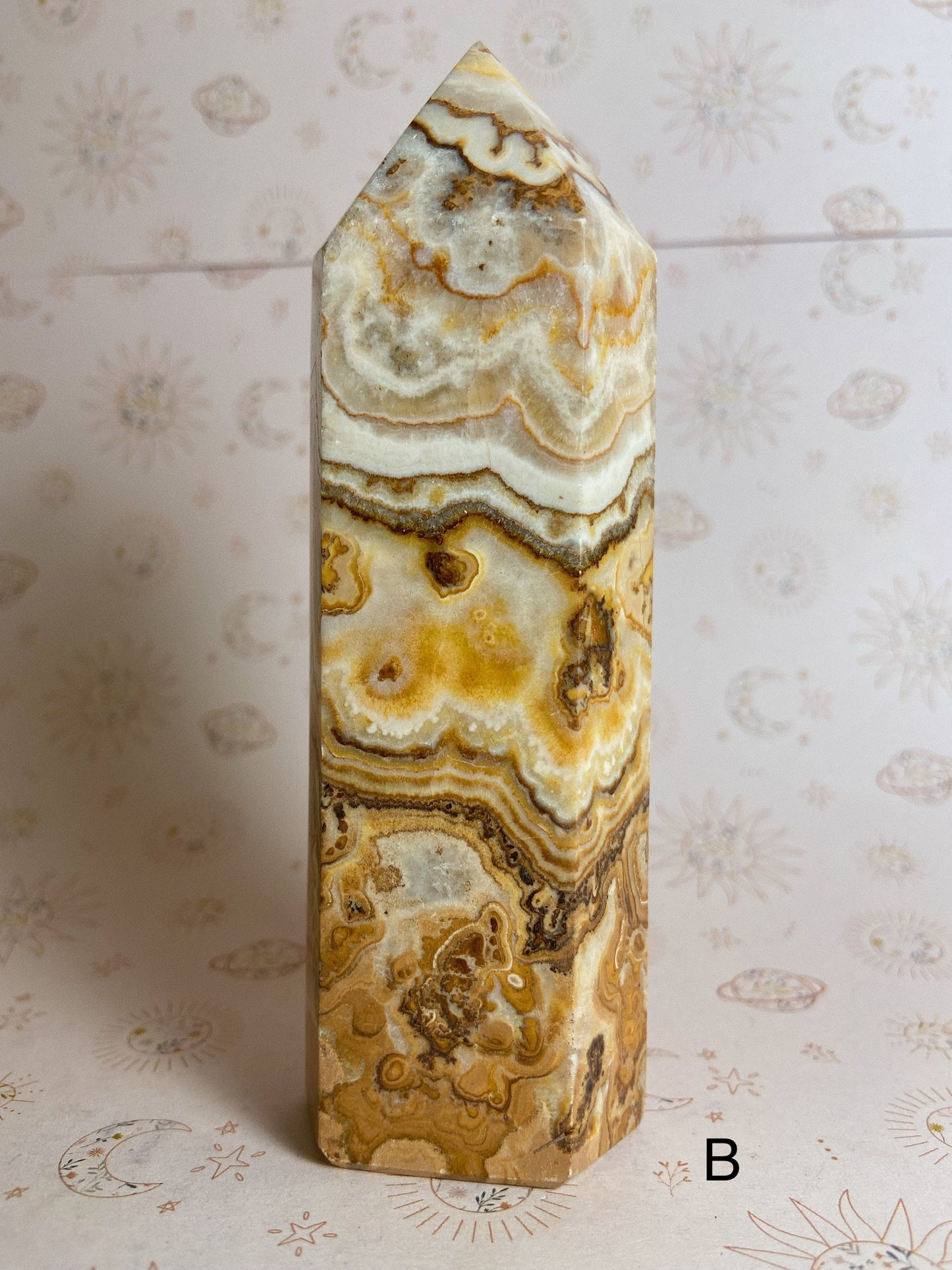 Banded Calcite Tower