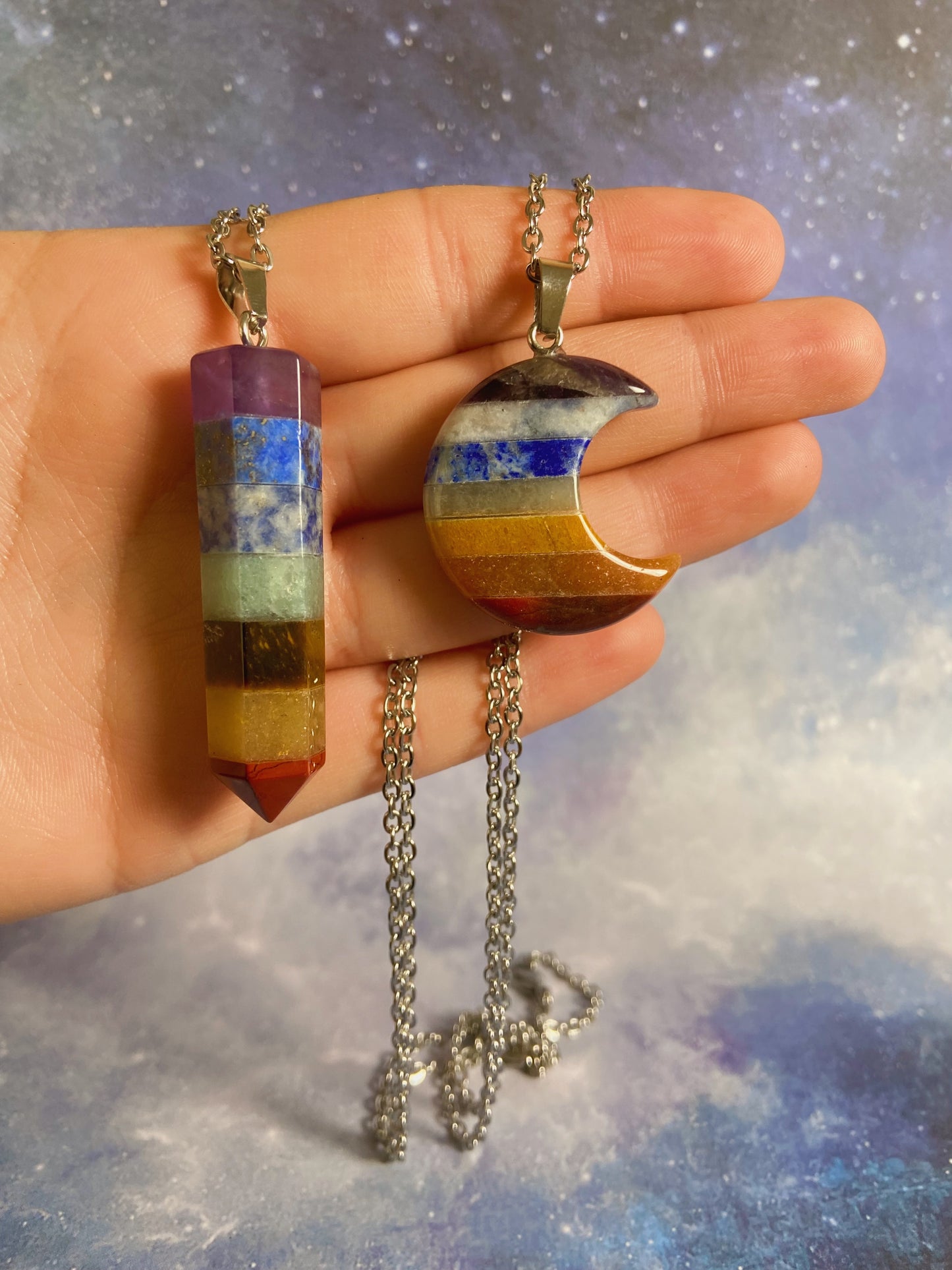 Chakra Gemstone Necklace