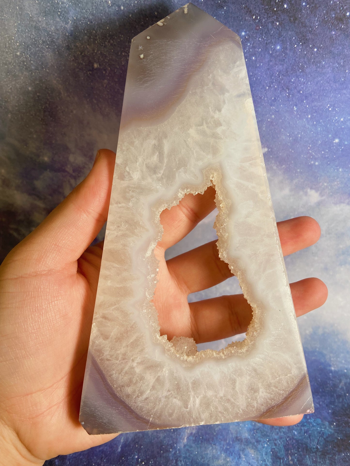 Druzy Agate Tower Slab