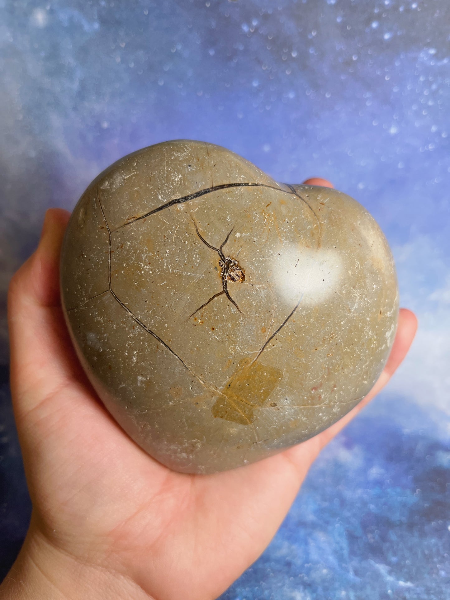 Septarian Heart