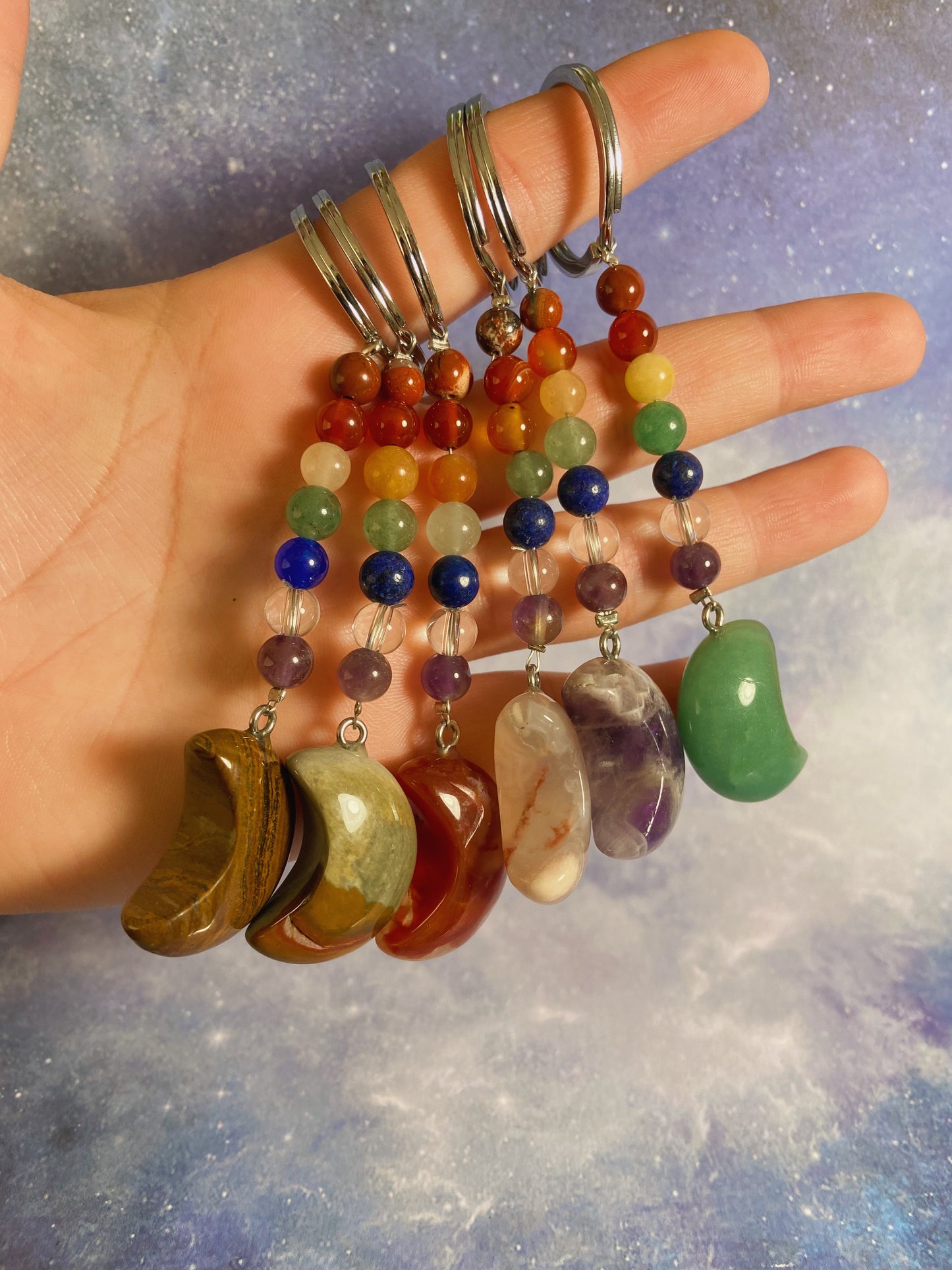 Moon Chakra Keychain