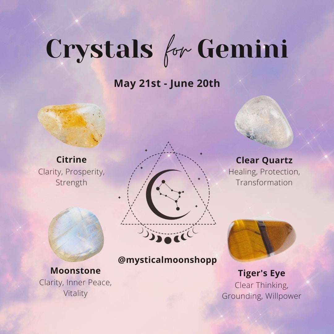 Zodiac Crystal Set