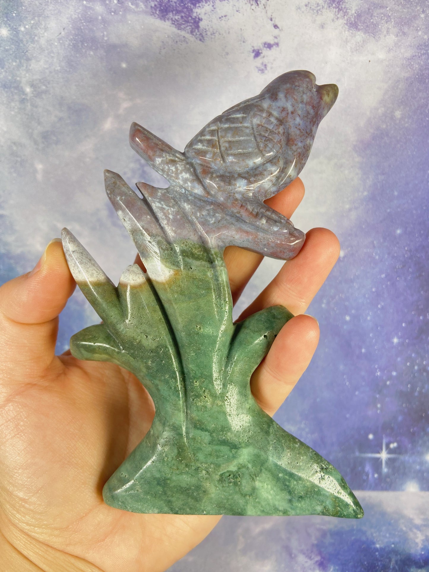 Ocean Jasper Bird on Tree A