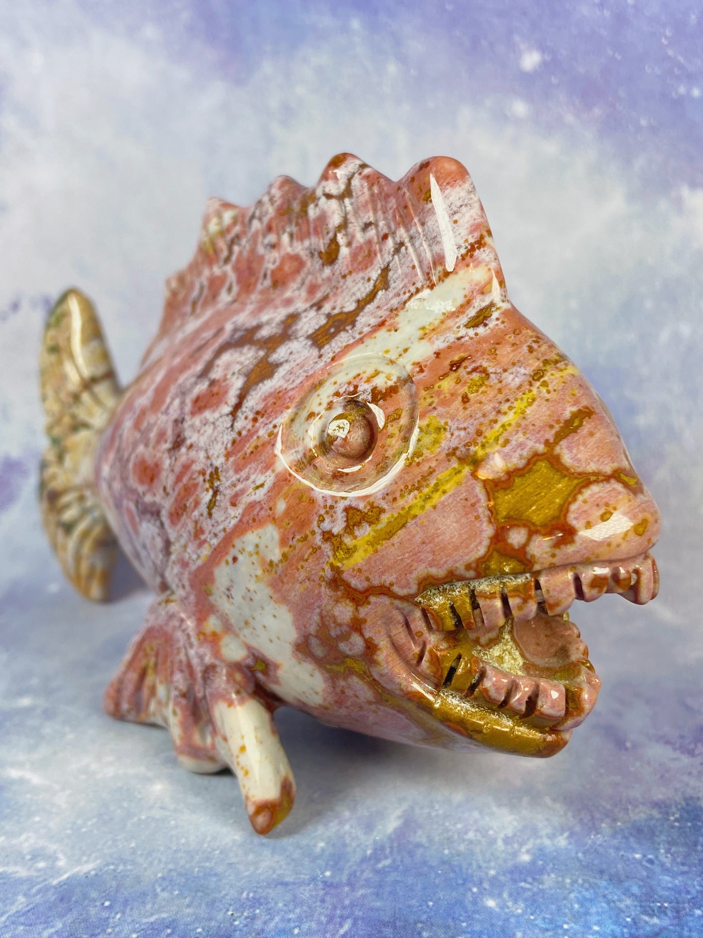 Pink Ocean Jasper Fish