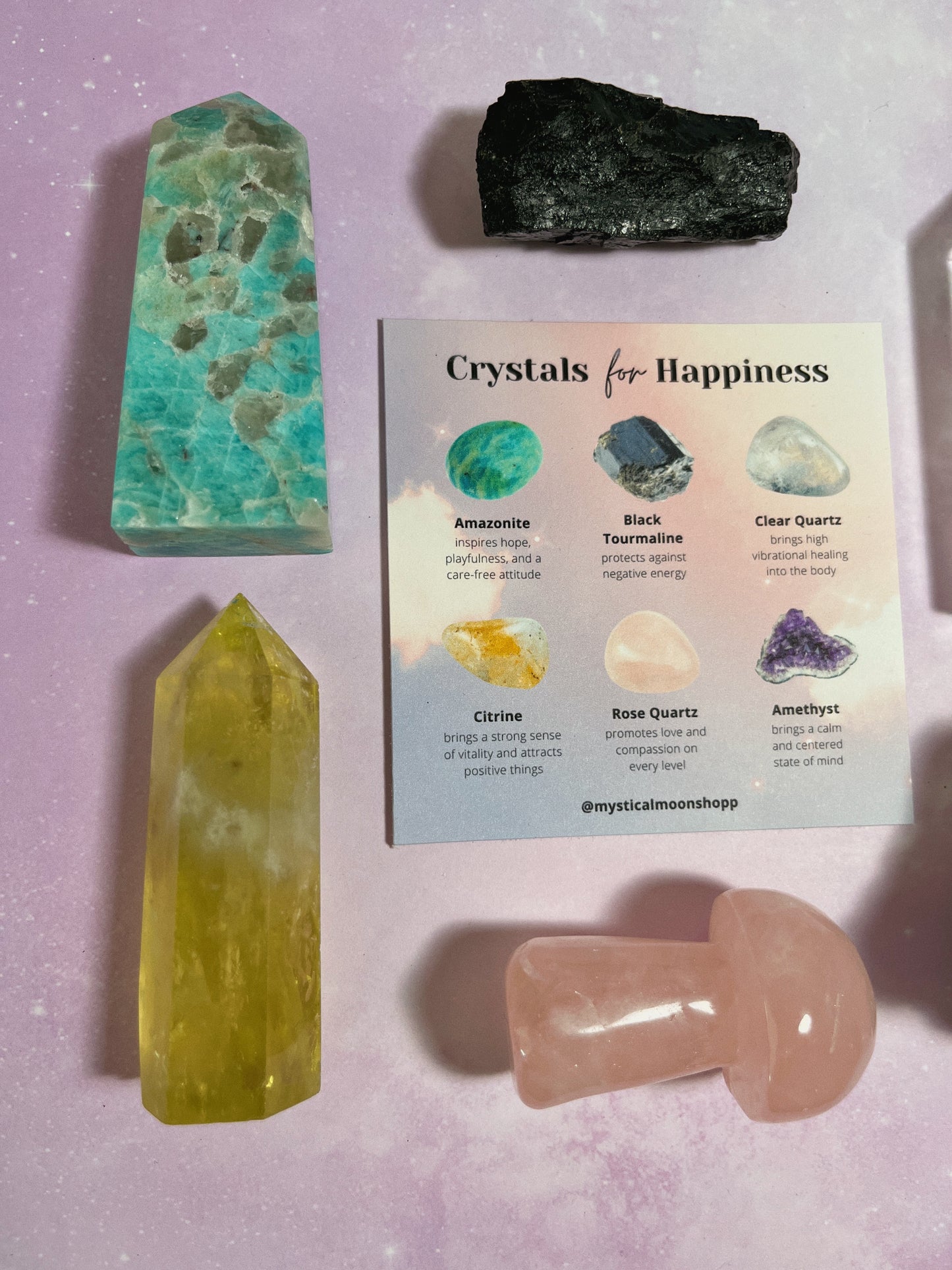 Crystal Set For Happiness