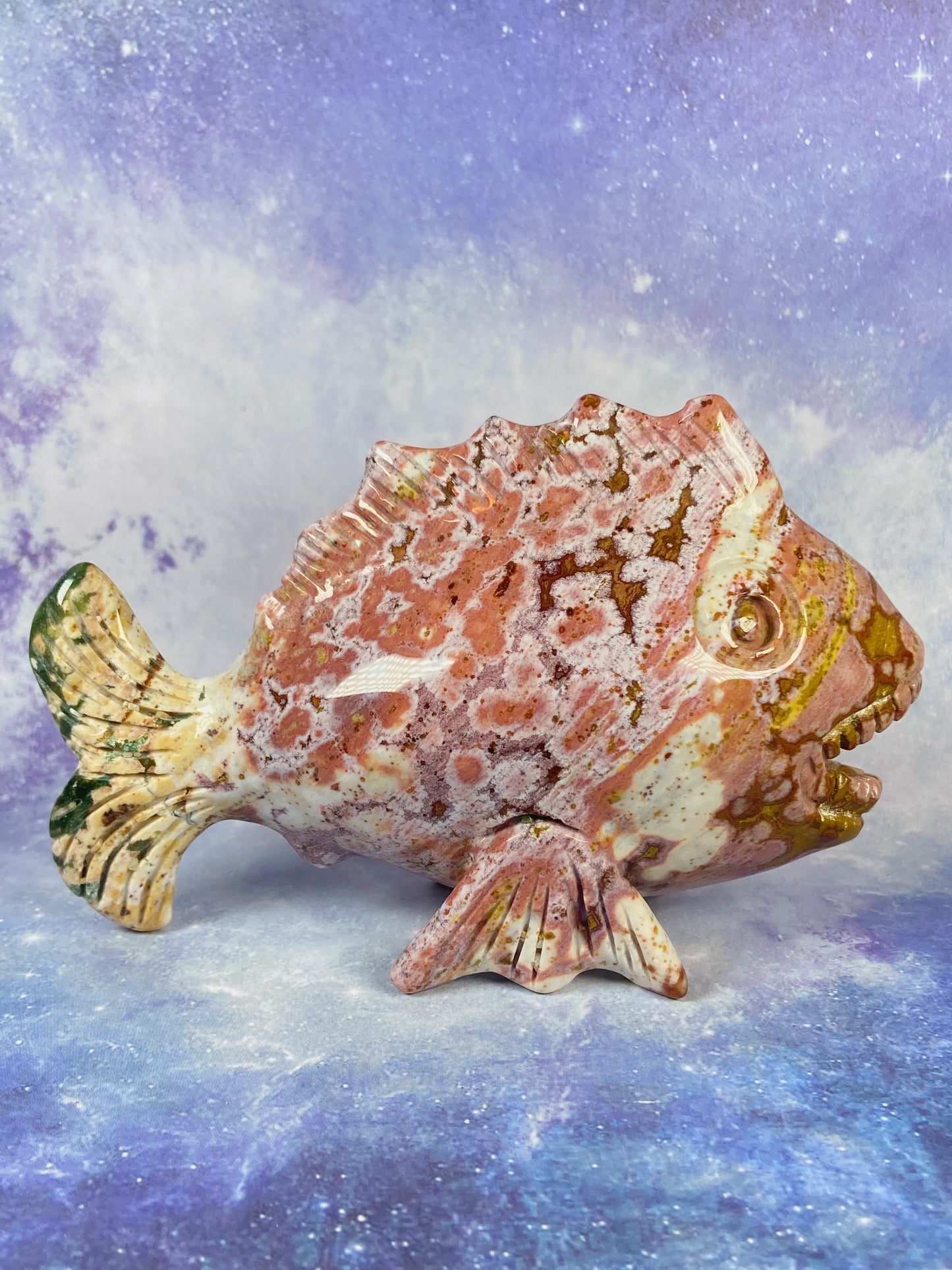 Pink Ocean Jasper Fish