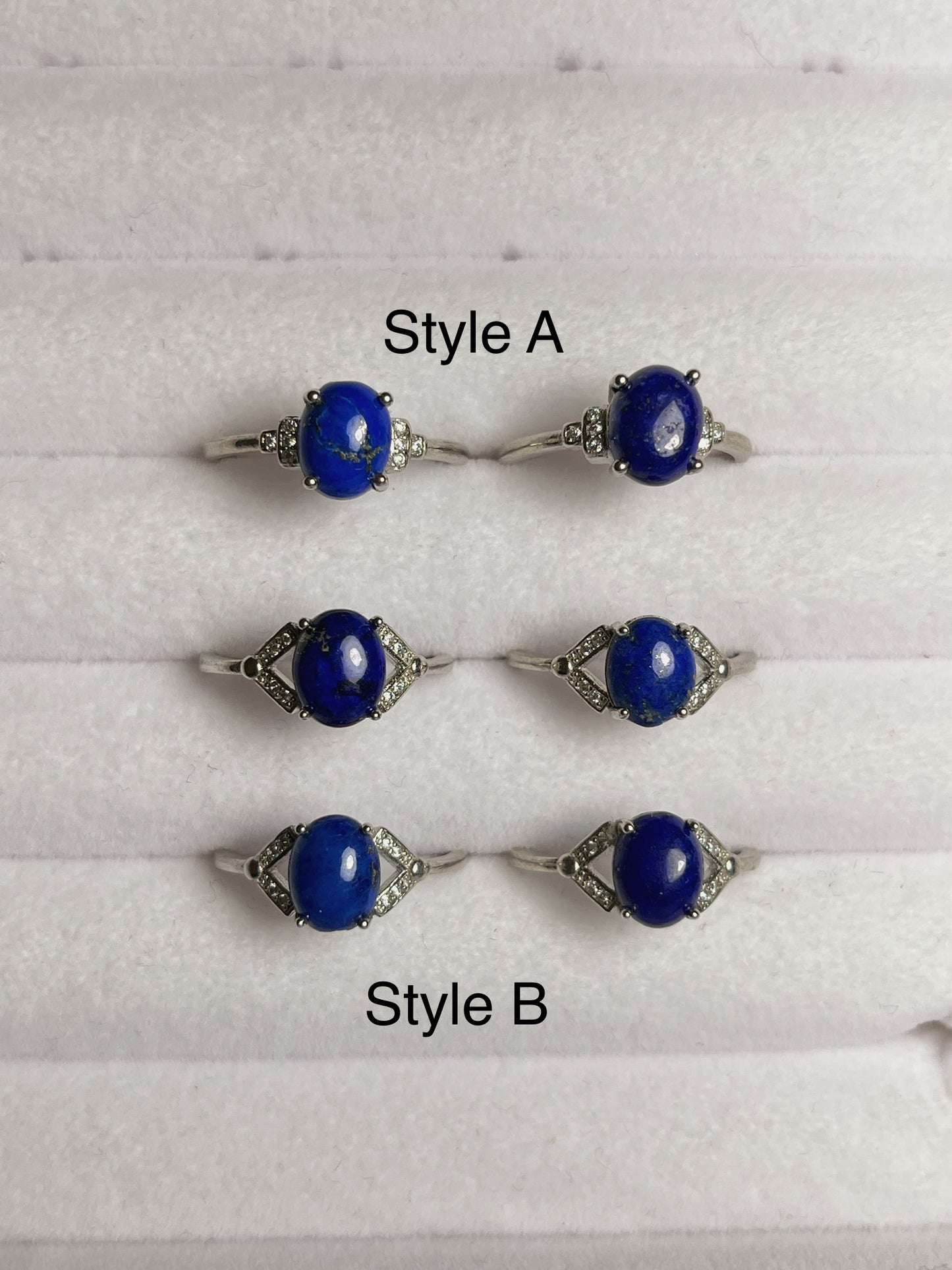 Lapis Lazuli Rings