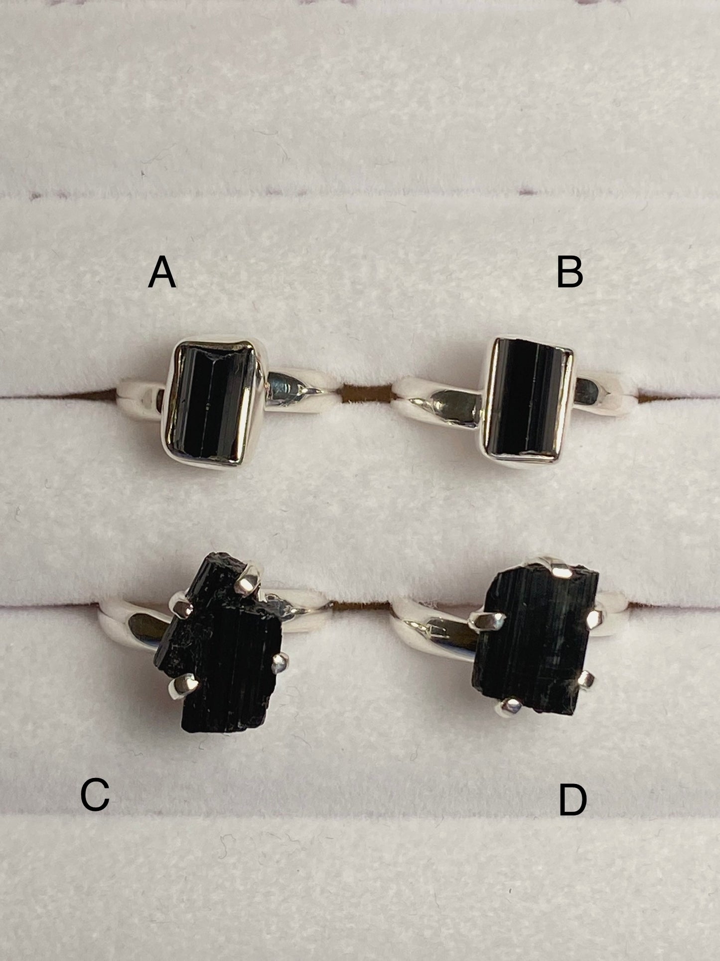 Black Tourmaline Ring