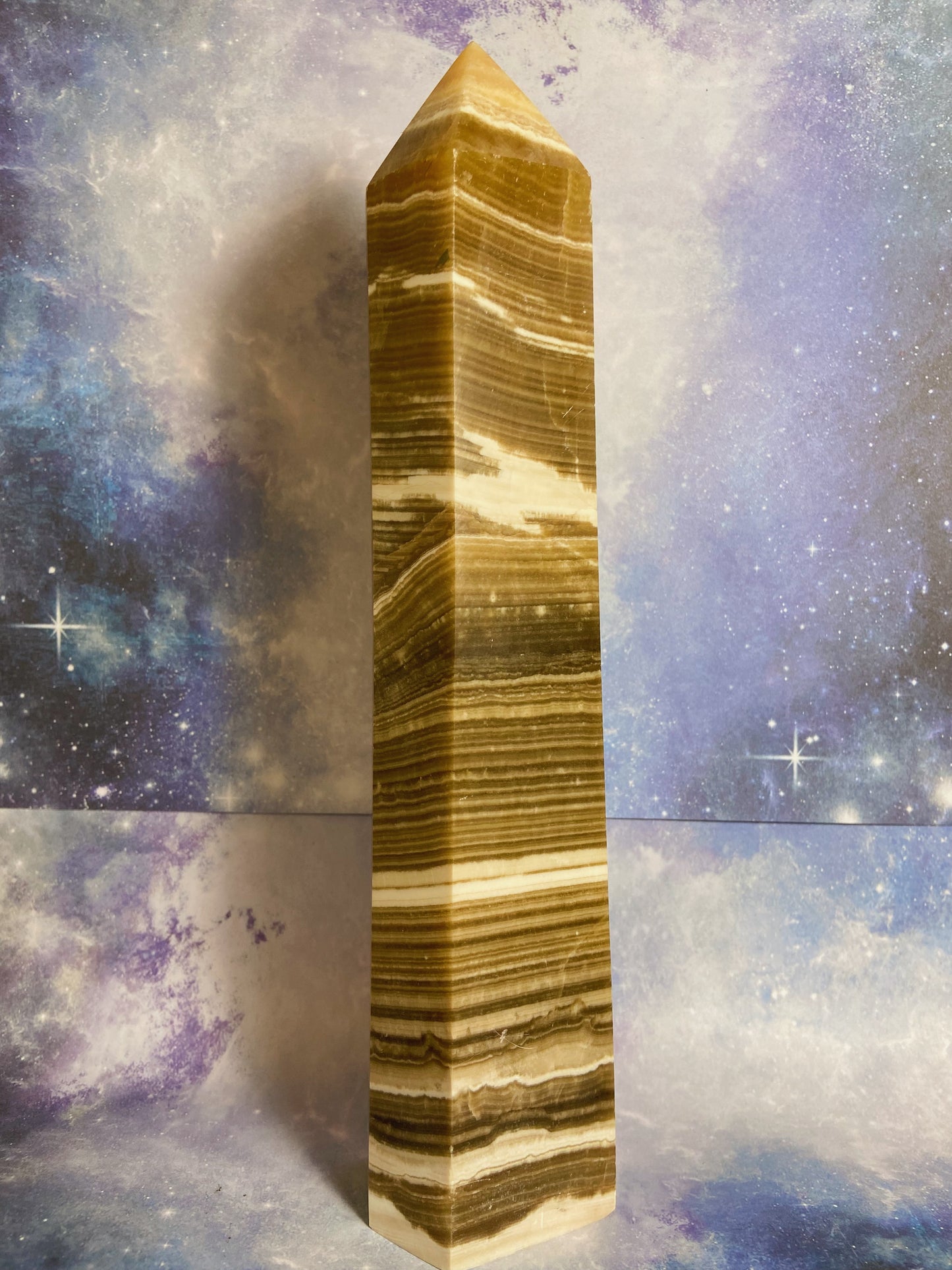 Big Banded Calcite Tower