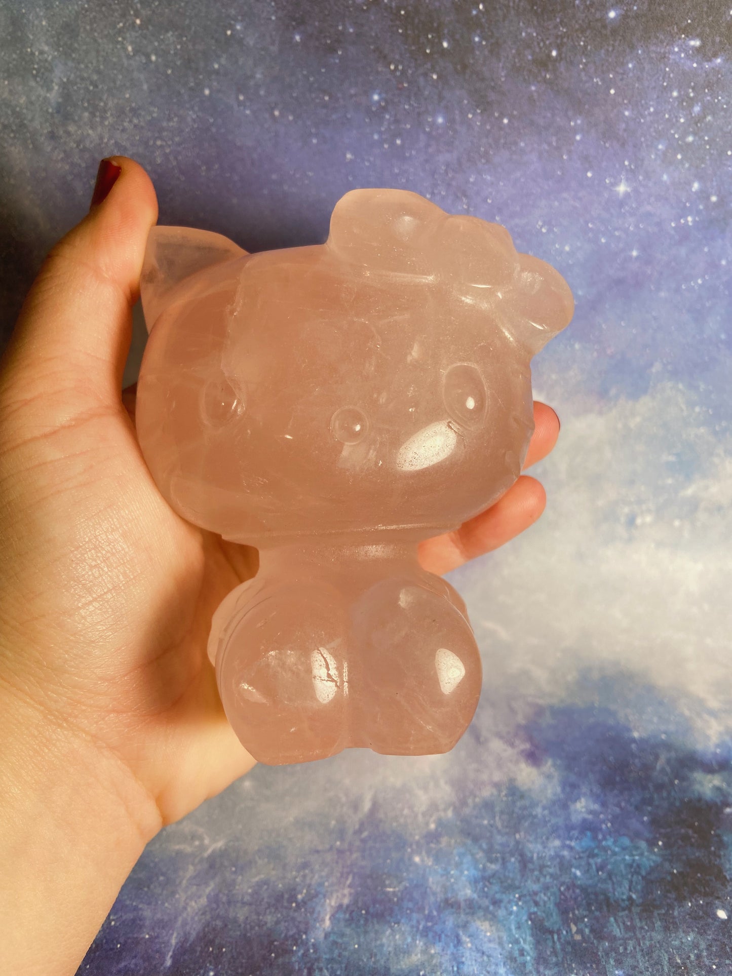 Big Star Rose Quartz Hello Kitty