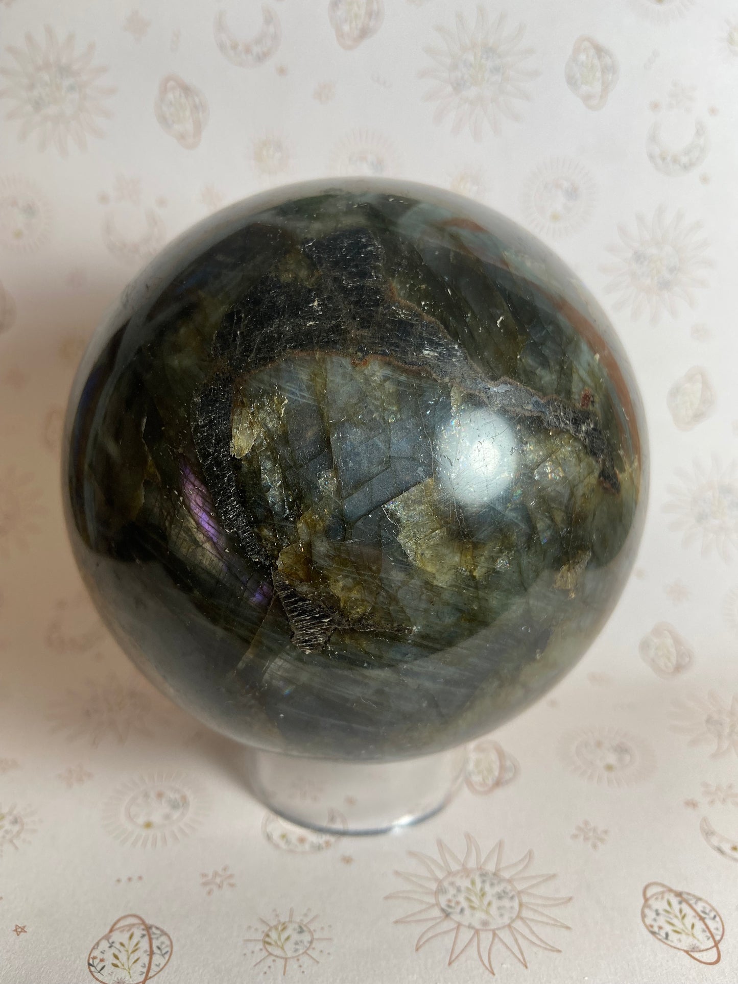 Big Labradorite Sphere