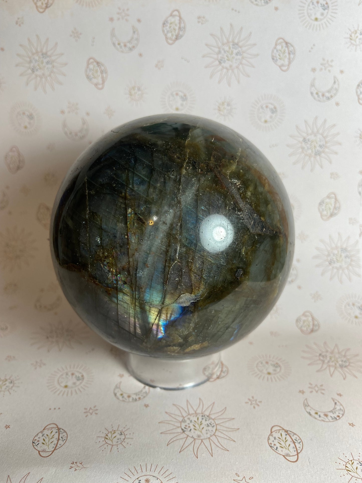 Big Labradorite Sphere