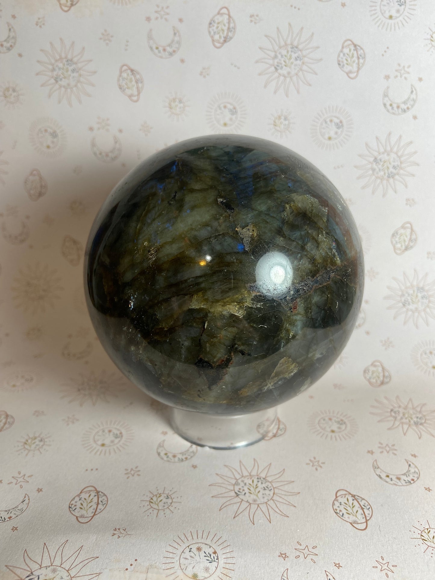Big Labradorite Sphere