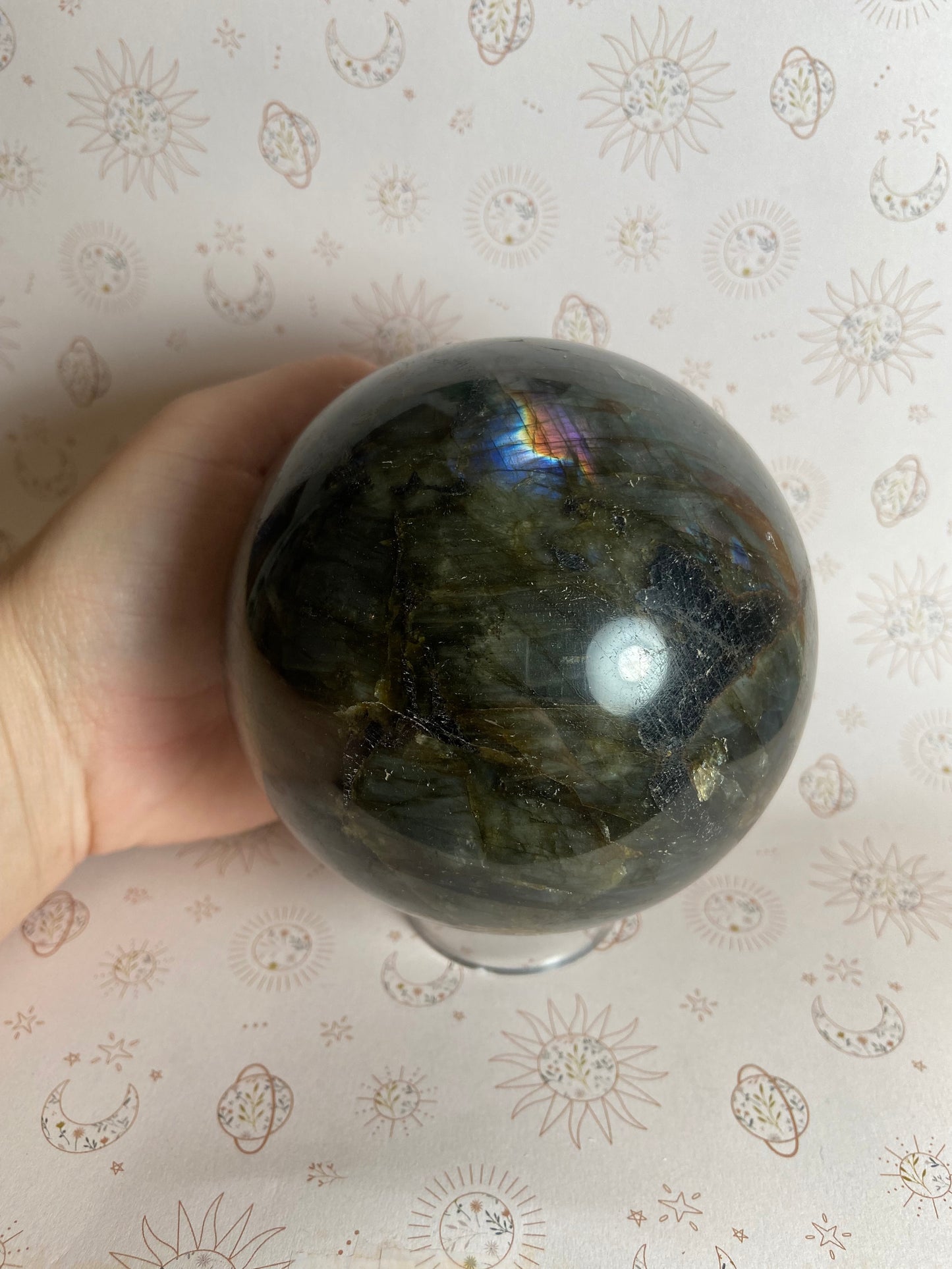 Big Labradorite Sphere