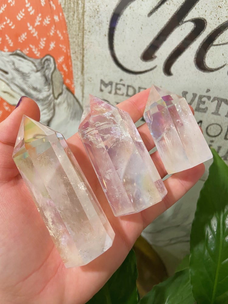 Angel Aura Clear Quartz