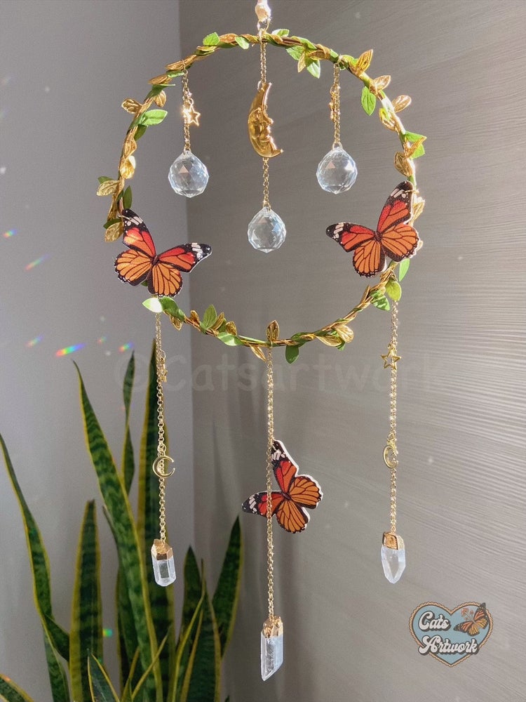 Monarch Moon Goddess Suncatcher