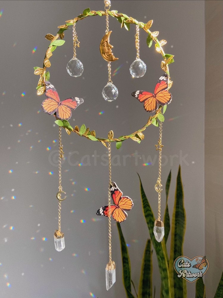 Monarch Moon Goddess Suncatcher