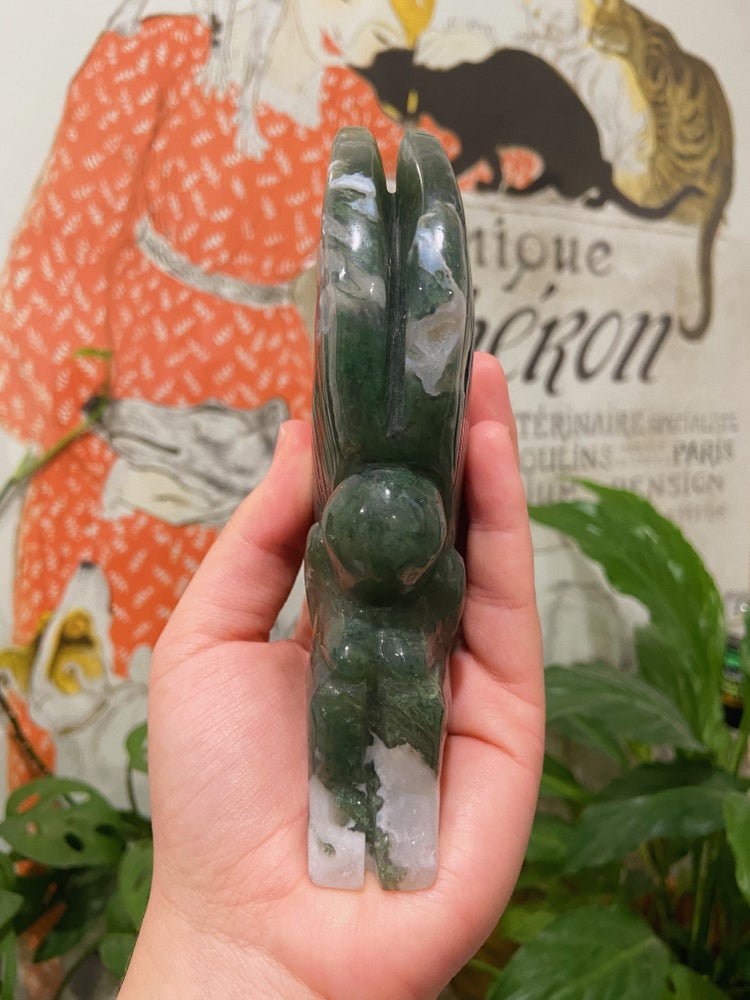 Moss Agate Fairy