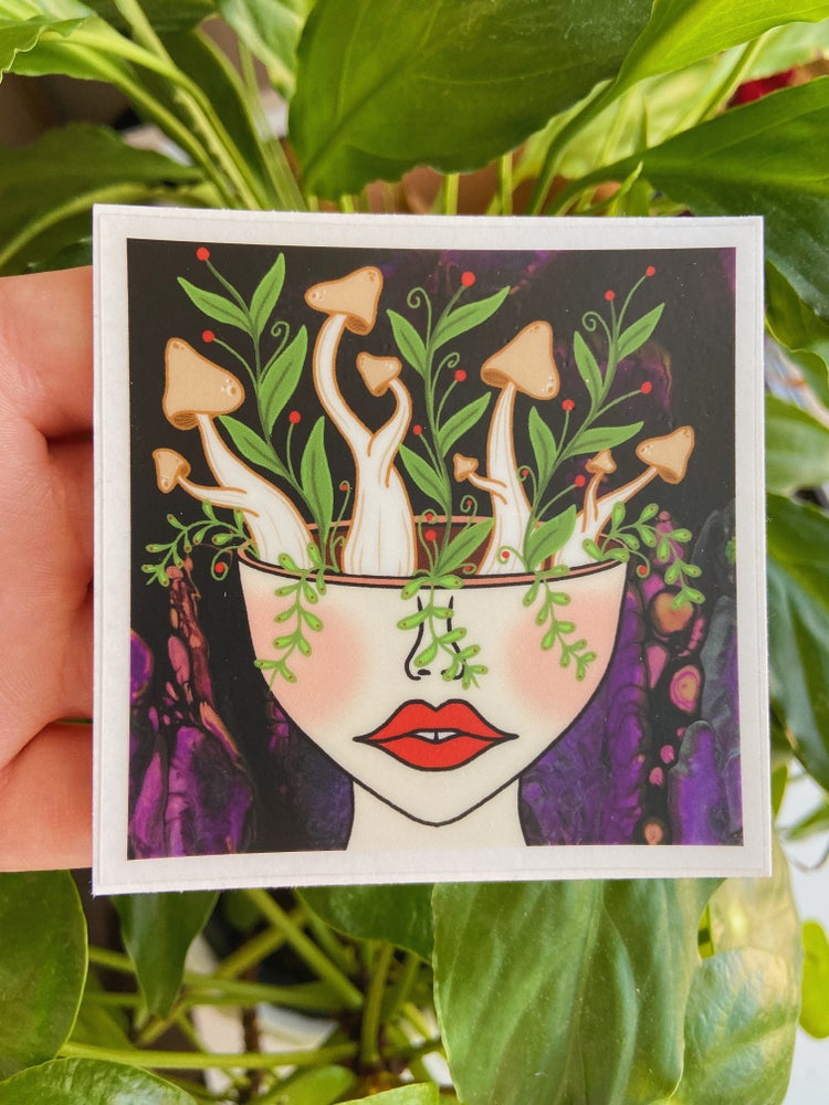 Shroom Girl Stickers