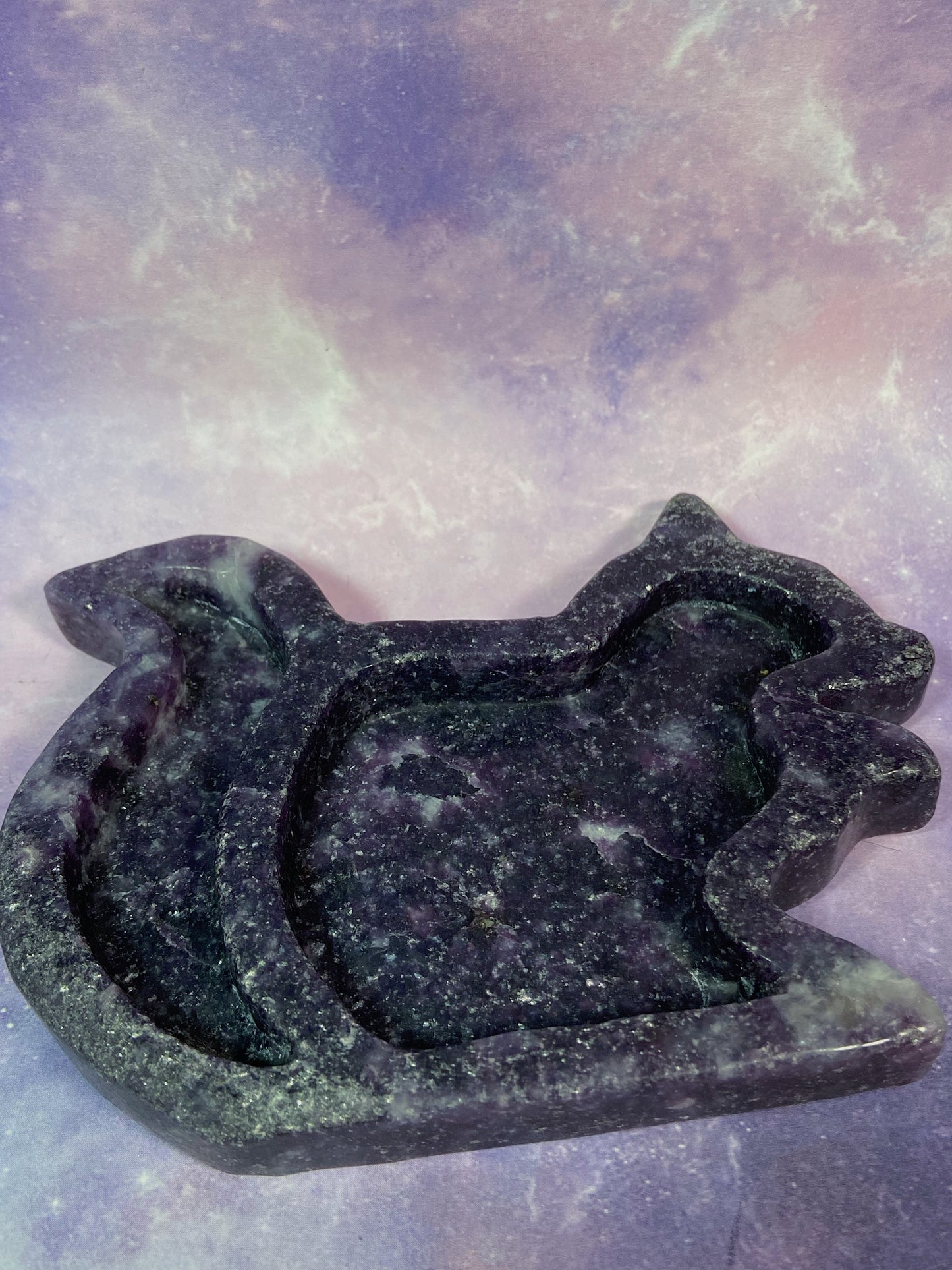 Lepidolite Squirrel Dish